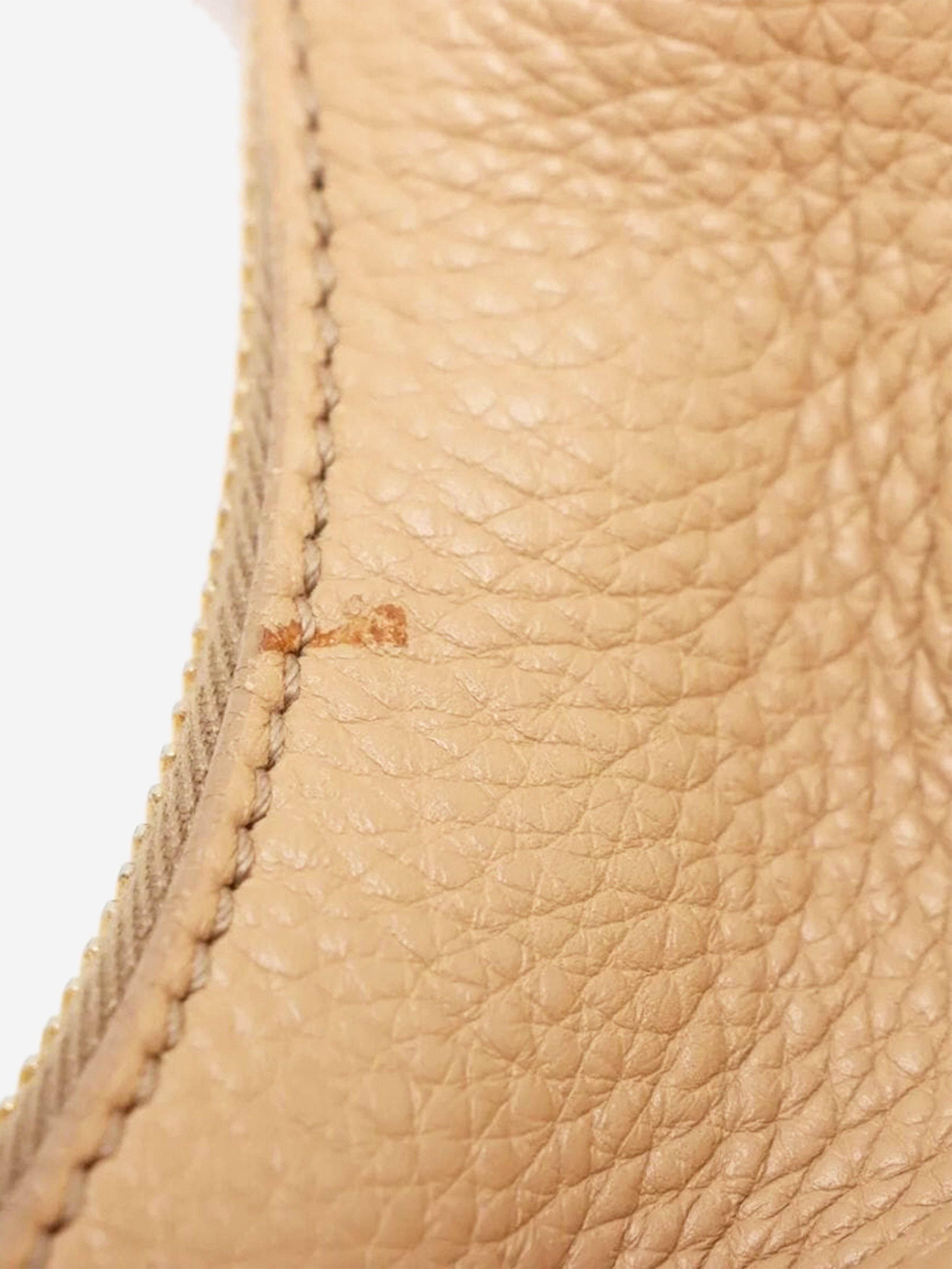 Prada Beige leather shoulder bag Size ONE SIZE - 11 Thumbnail