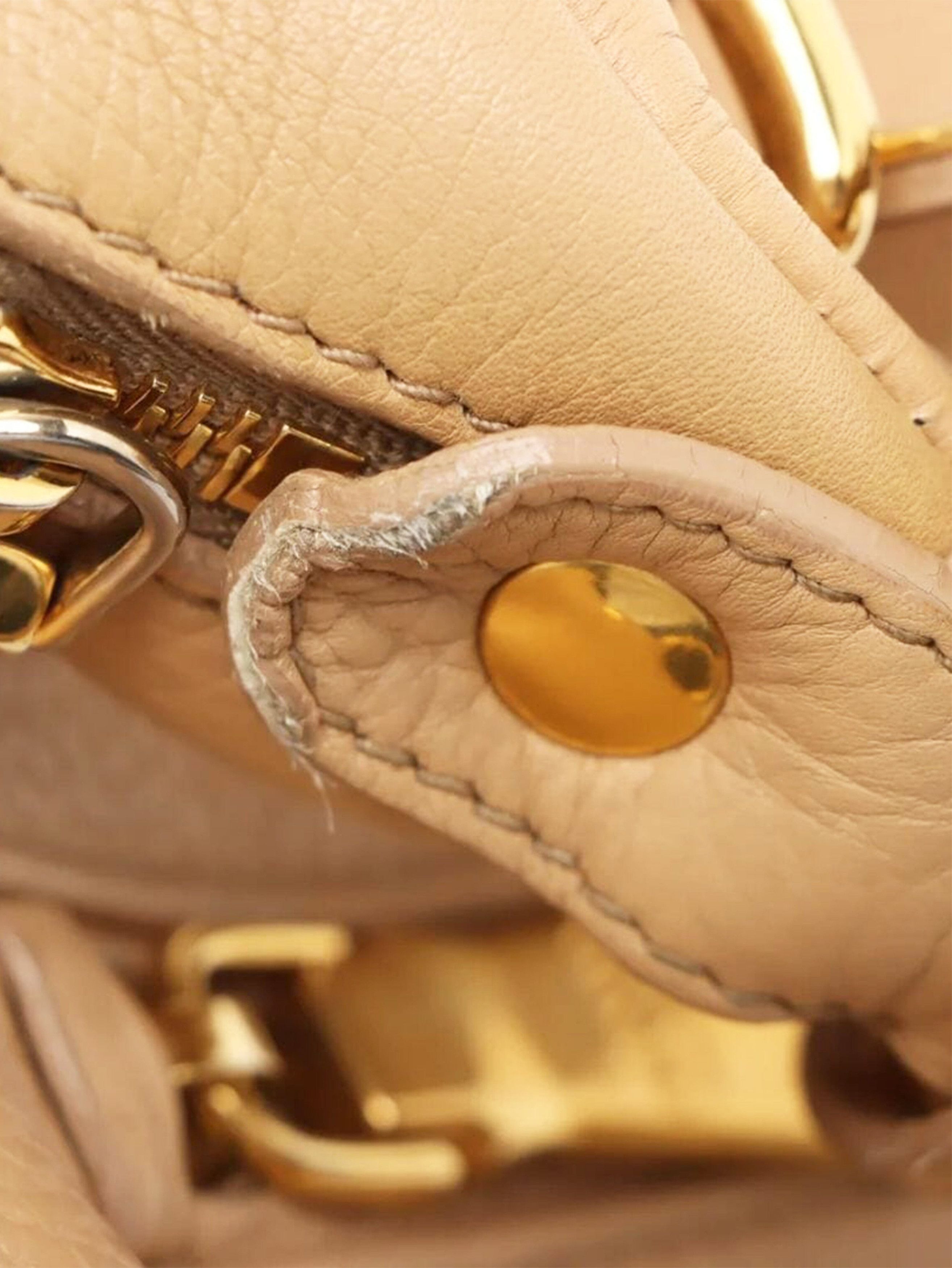 Prada Beige leather shoulder bag Size ONE SIZE - 10 Thumbnail