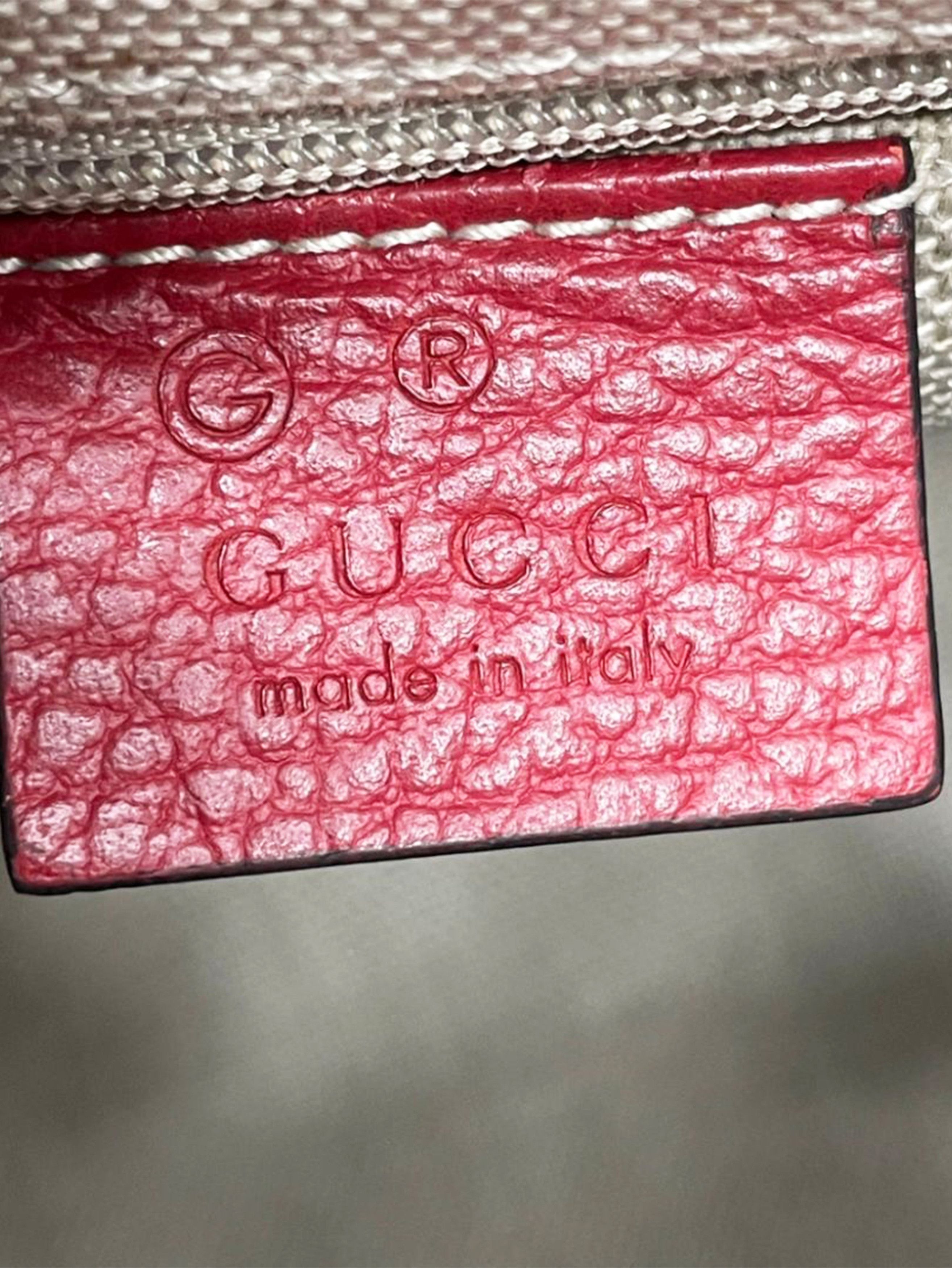 Gucci Red small cross-body bag Size ONE SIZE - 7 Thumbnail