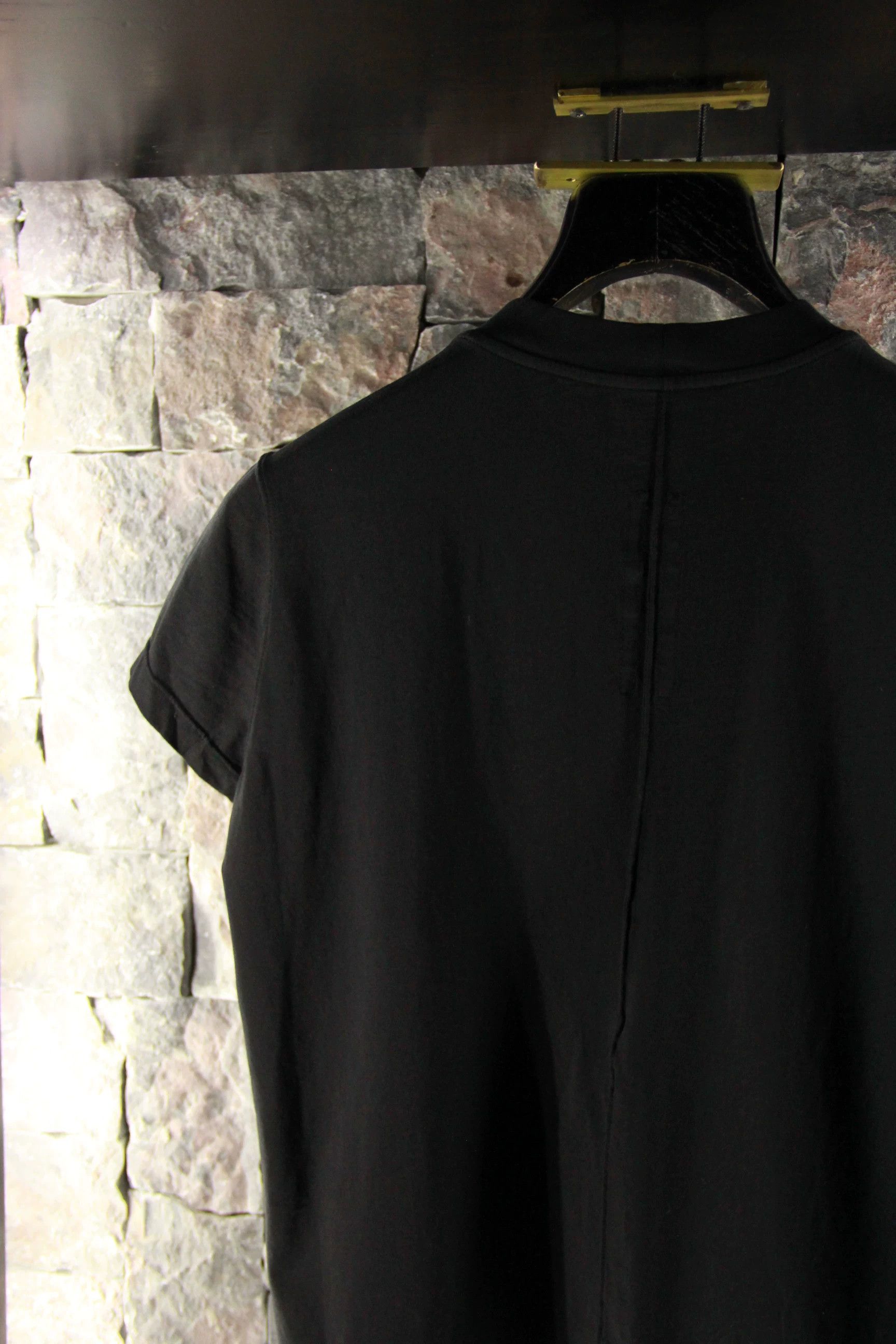 Rick Owens Rick Owens Black Short Sleeve Shirts Men l Size US L / EU 52-54 / 3 - 4 Thumbnail