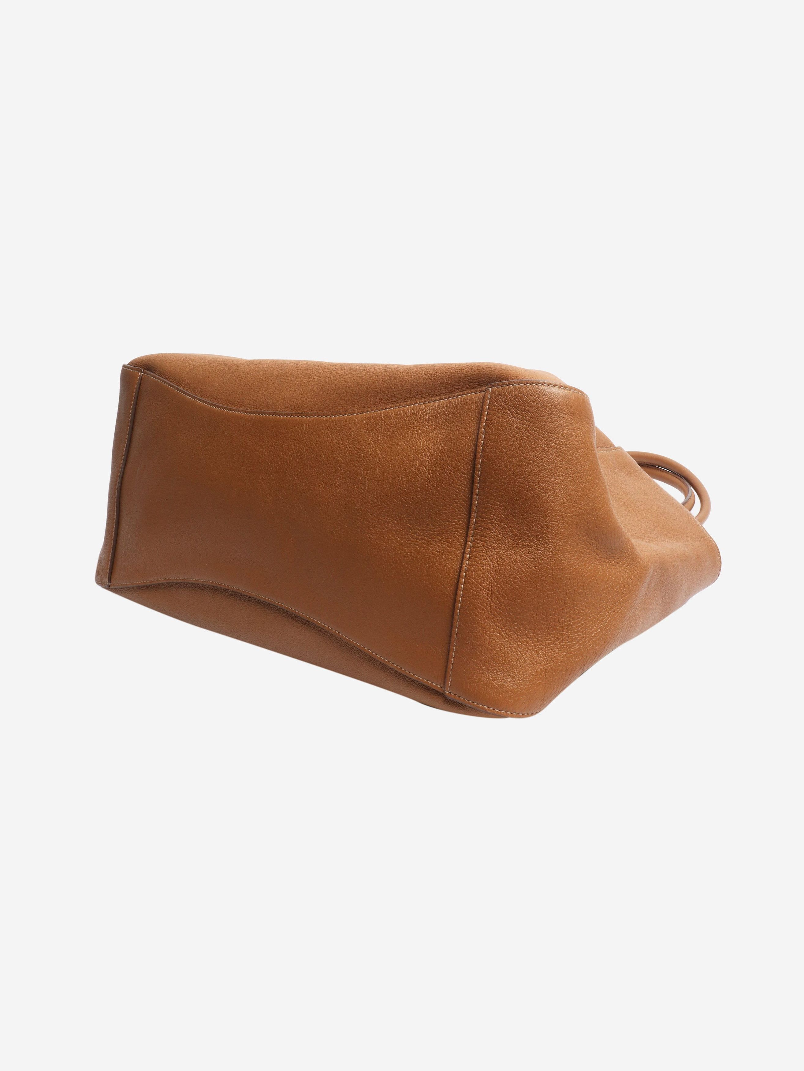 Prada Brown leather shoulder bag Size ONE SIZE - 4 Thumbnail