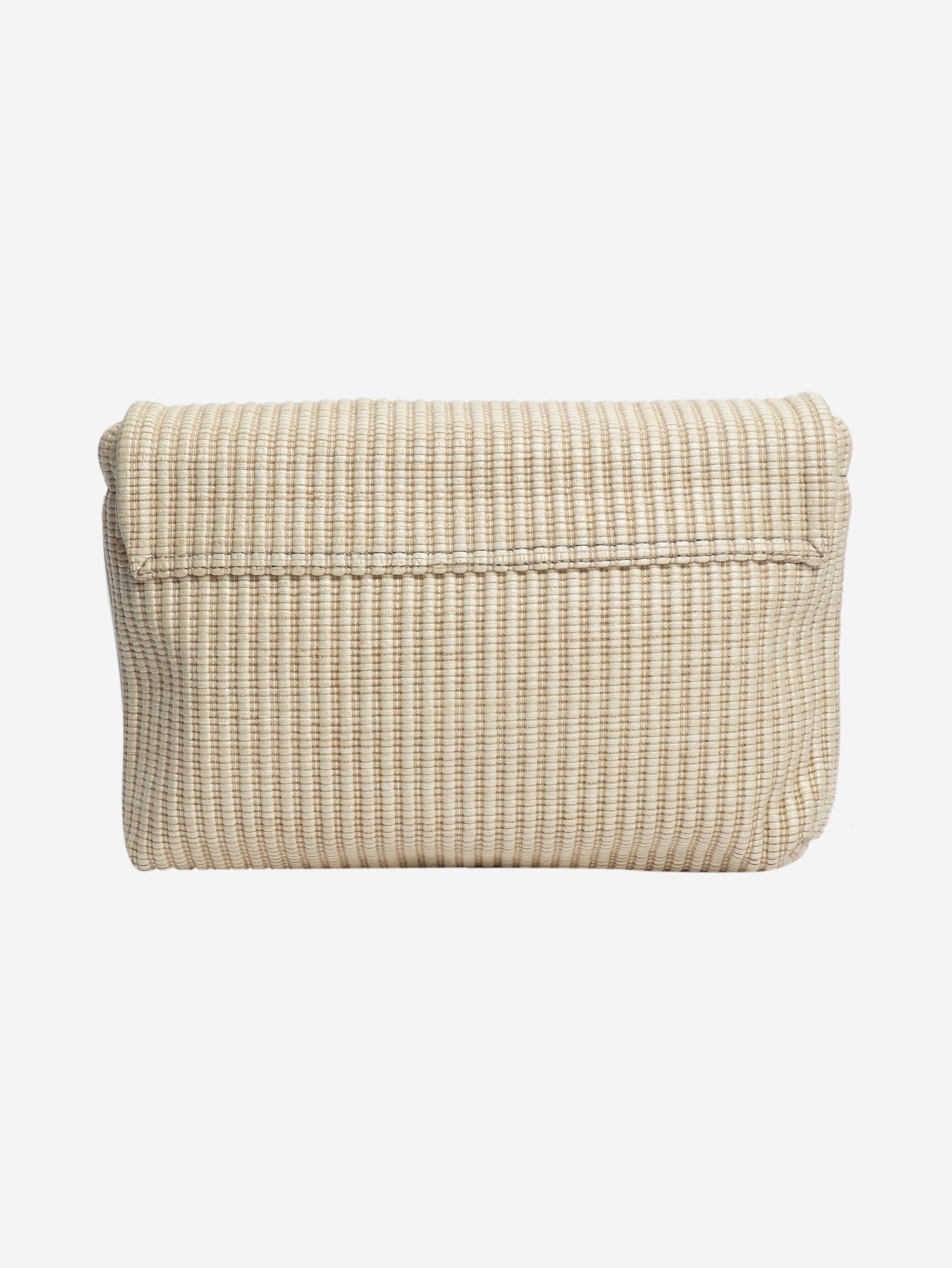 Dolce & Gabbana Beige woven clutch bag Size ONE SIZE - 2 Thumbnail