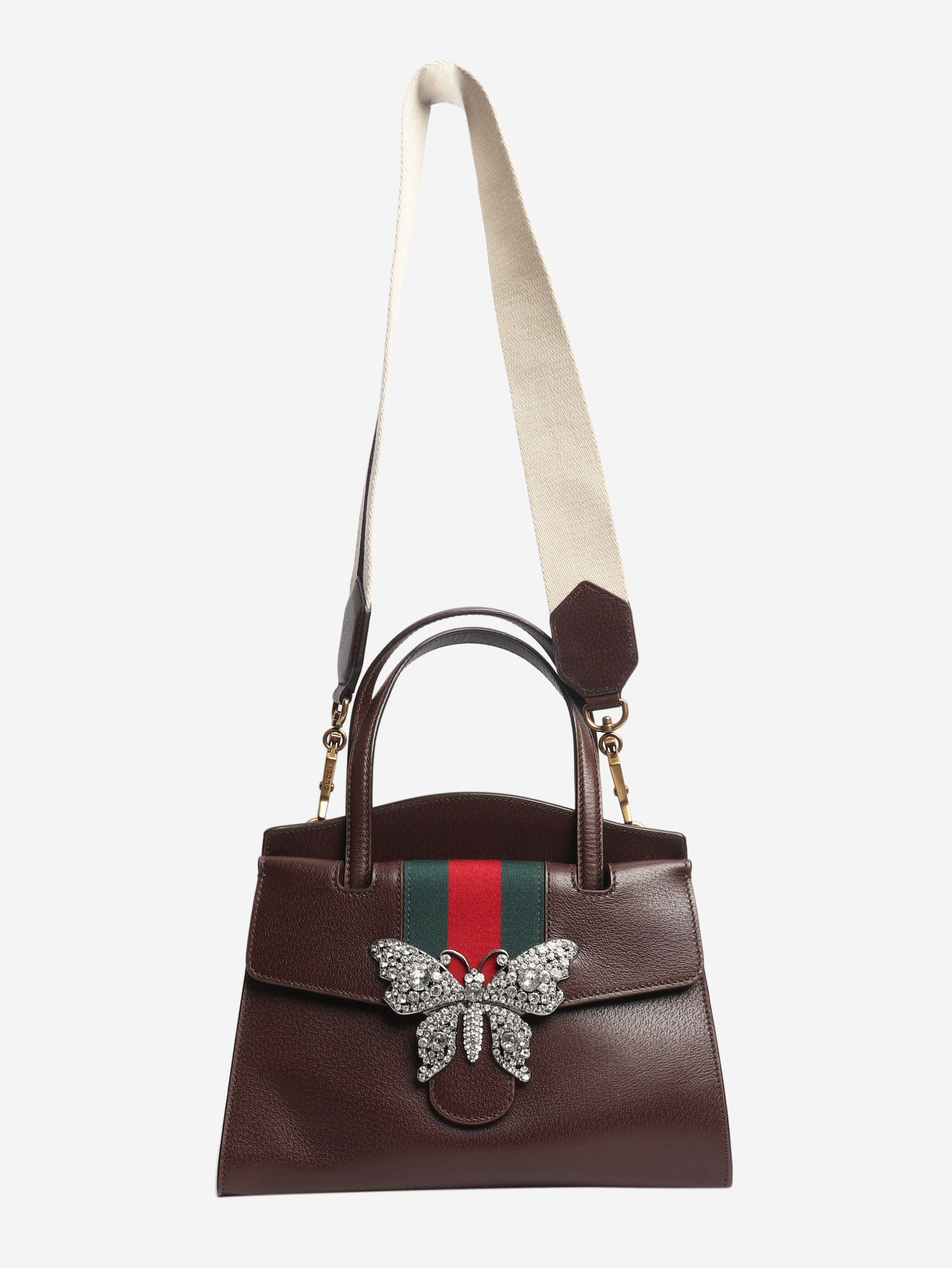 Gucci Brown medium Linea Butterfly Totem bag Size ONE SIZE - 2 Thumbnail