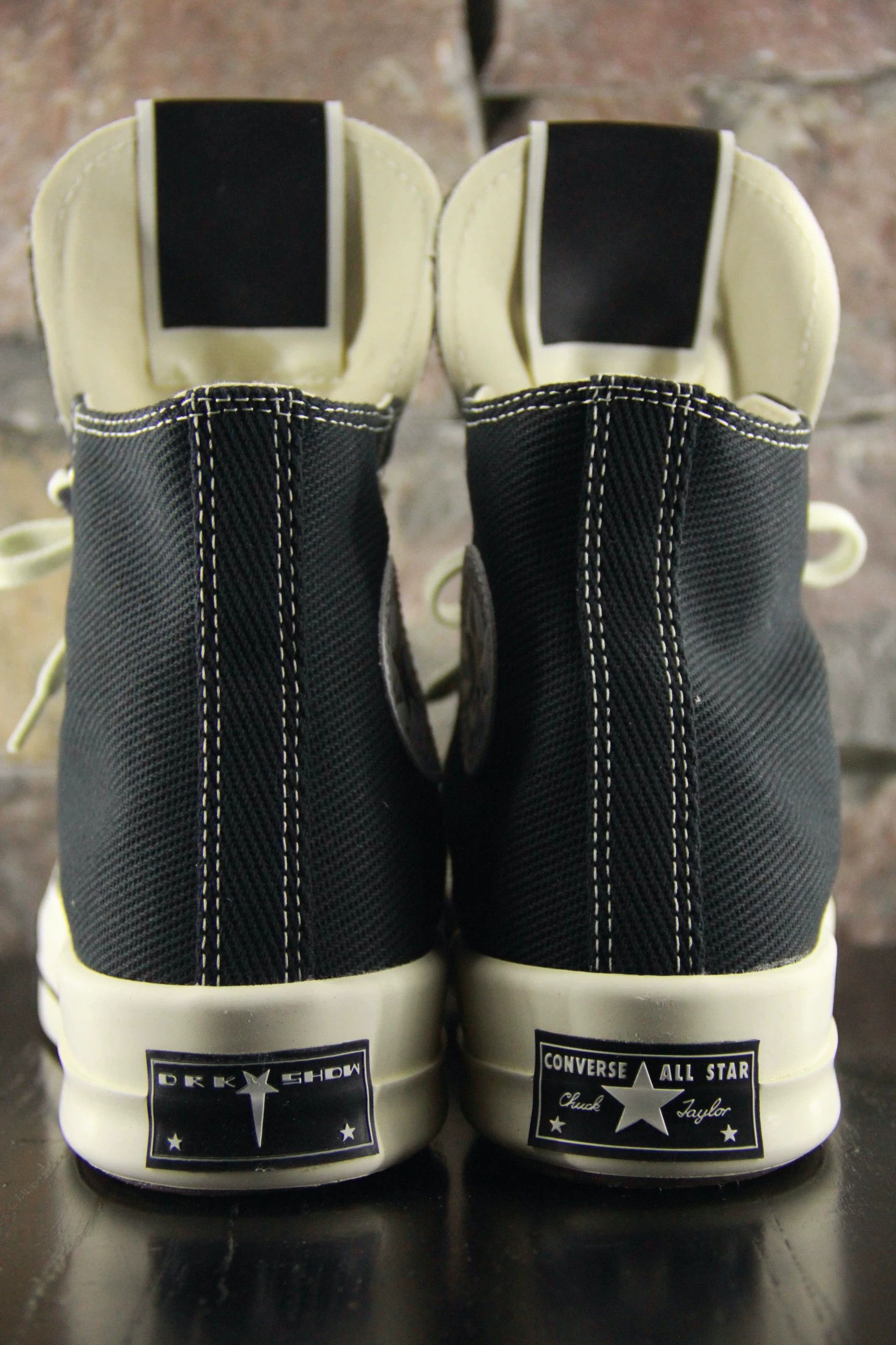 Rick Owens Rick Owens Black Hitop Sneakers Women us_5 Size US 5 / IT 35 - 5 Thumbnail
