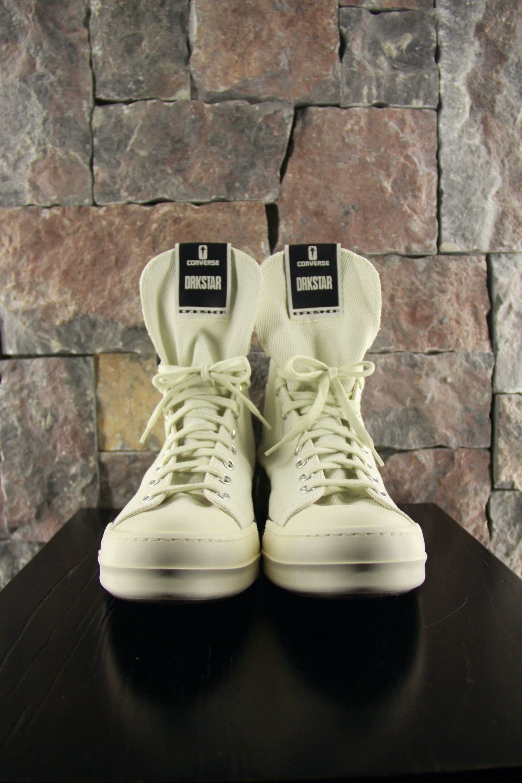 Rick Owens Rick Owens White Hitop Sneakers Men 9 Size US 9 / EU 42 - 3 Thumbnail