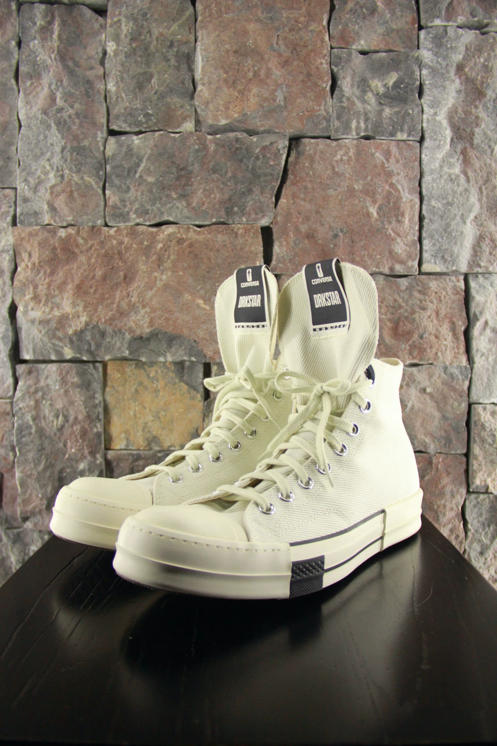 Rick Owens Rick Owens White Hitop Sneakers Men 9 Size US 9 / EU 42 - 4 Thumbnail