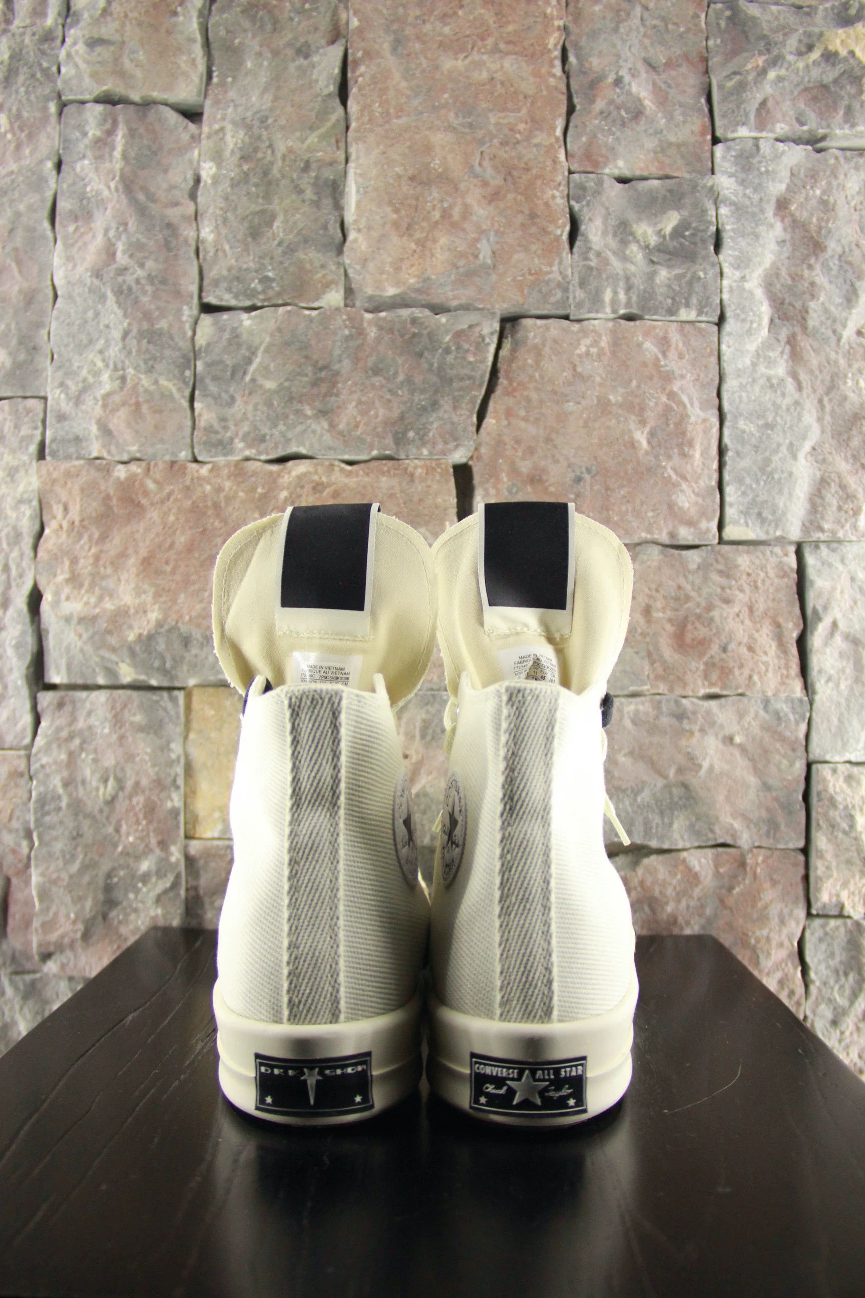Rick Owens Rick Owens White Hitop Sneakers Men 9 Size US 9 / EU 42 - 5 Thumbnail