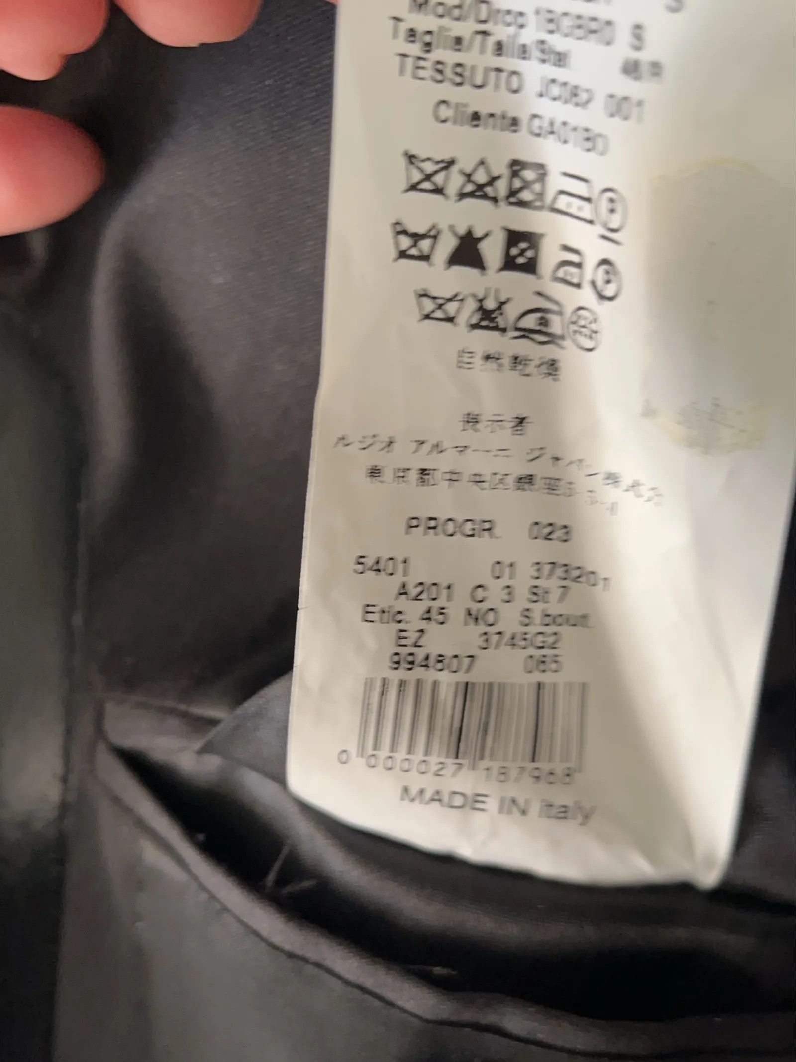 Armani Armani Suit Size 38R - 4 Thumbnail
