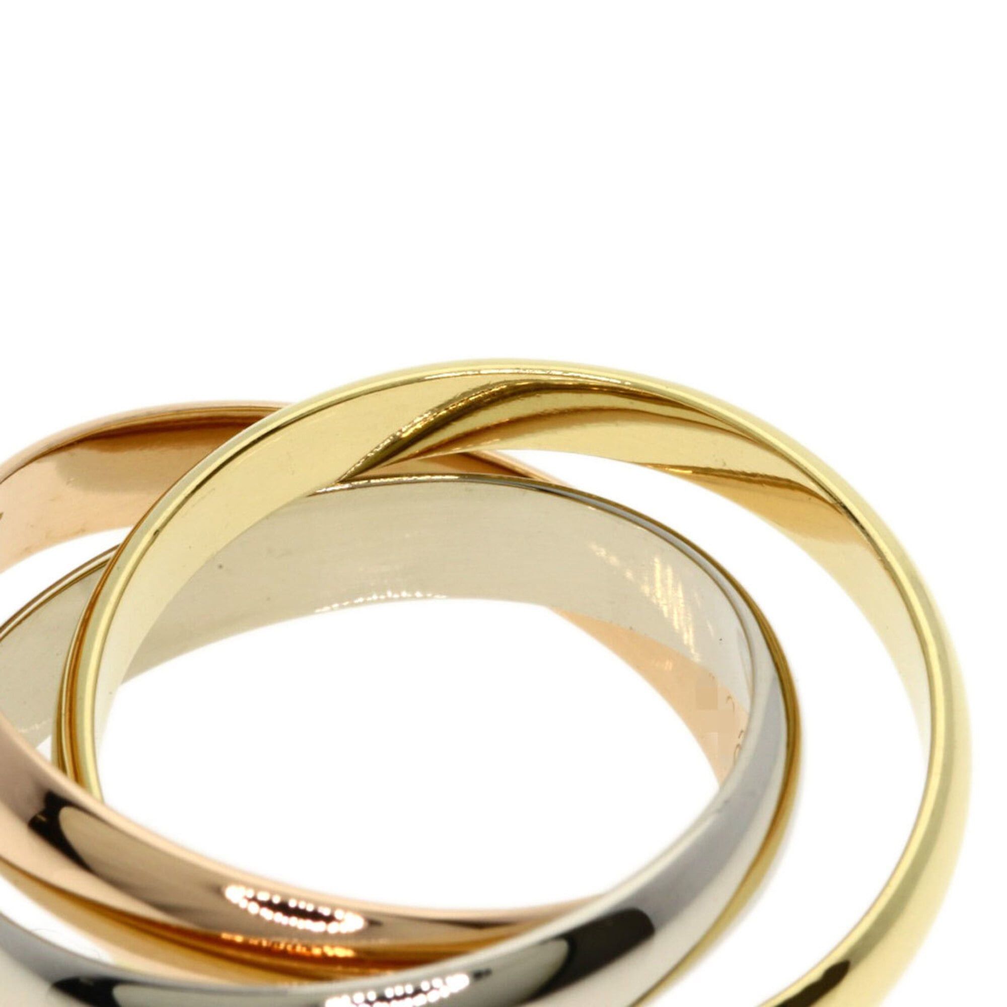 Cartier Cartier Trinity #53 Ring - 18K Yellow Gold/18K Pink White Gold Women's CARTIER Size ONE SIZE - 8 Thumbnail