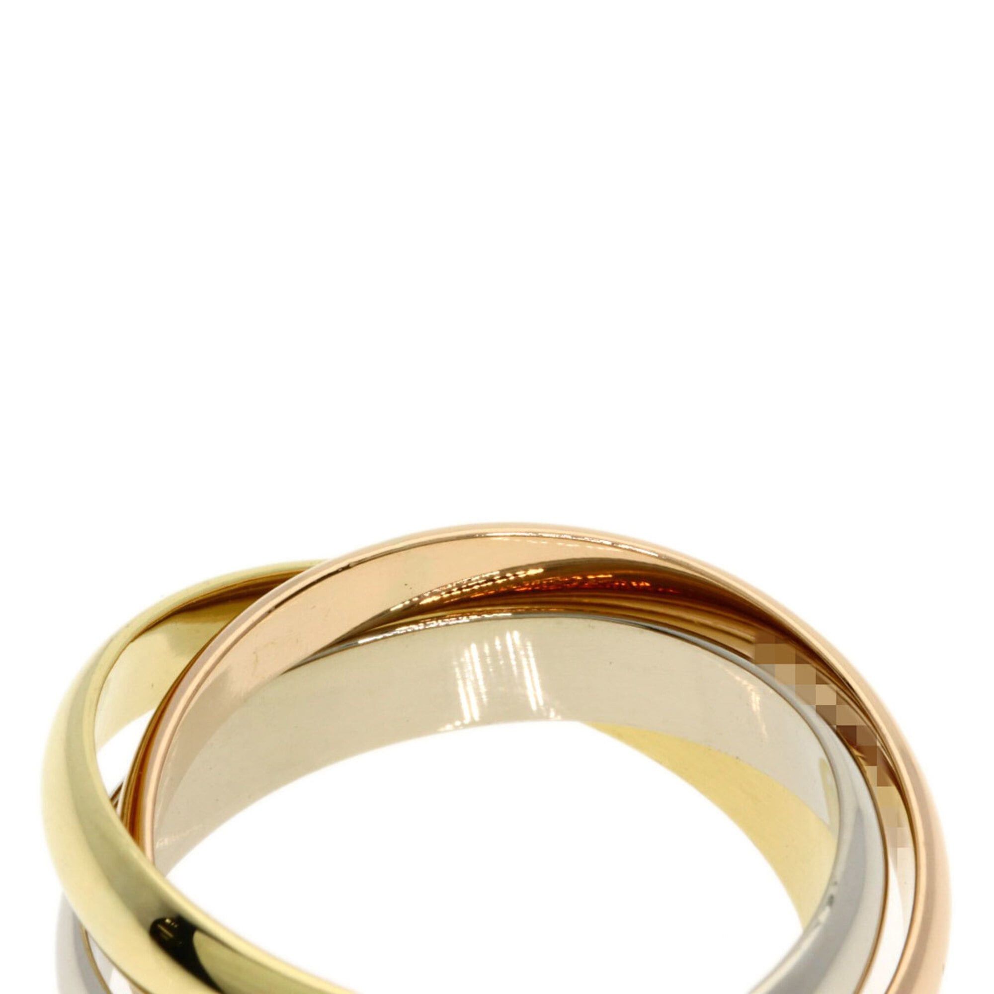 Cartier Cartier Trinity #53 Ring - 18K Yellow Gold/18K Pink White Gold Women's CARTIER Size ONE SIZE - 6 Thumbnail