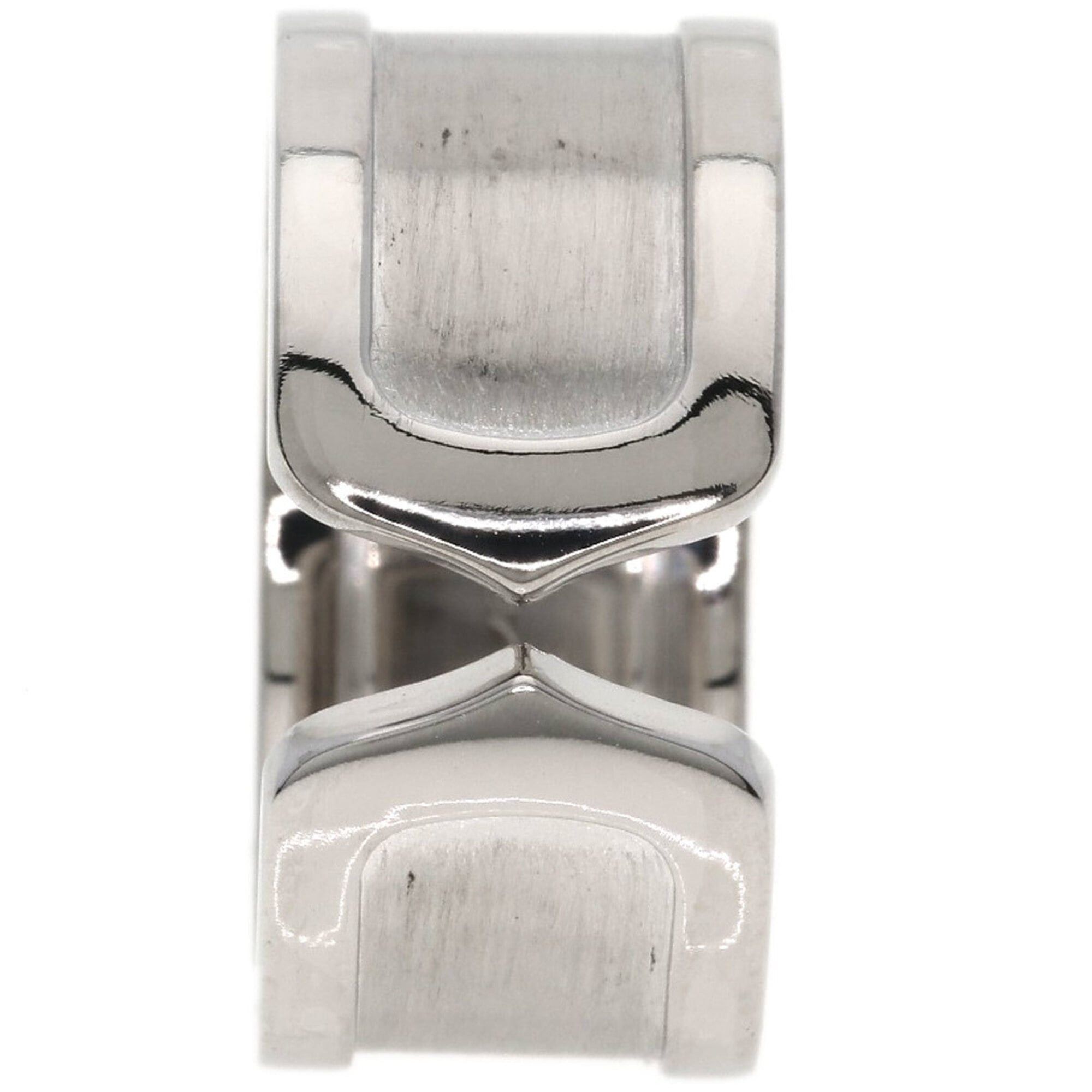 Cartier Cartier C2 Ring #53, 18K White Gold, Women's Ring, CARTIER Size ONE SIZE - 11 Thumbnail