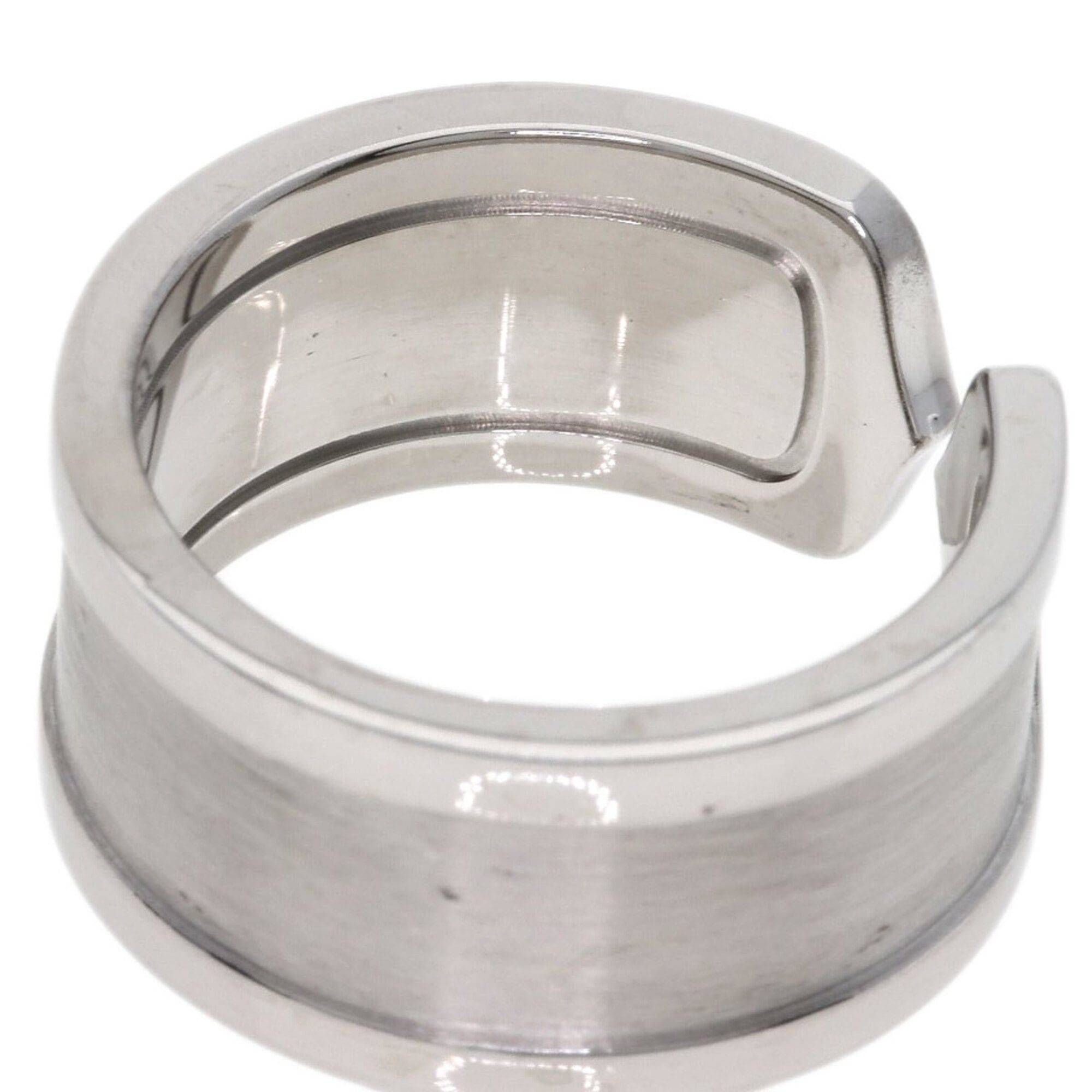 Cartier Cartier C2 Ring #53, 18K White Gold, Women's Ring, CARTIER Size ONE SIZE - 9 Thumbnail