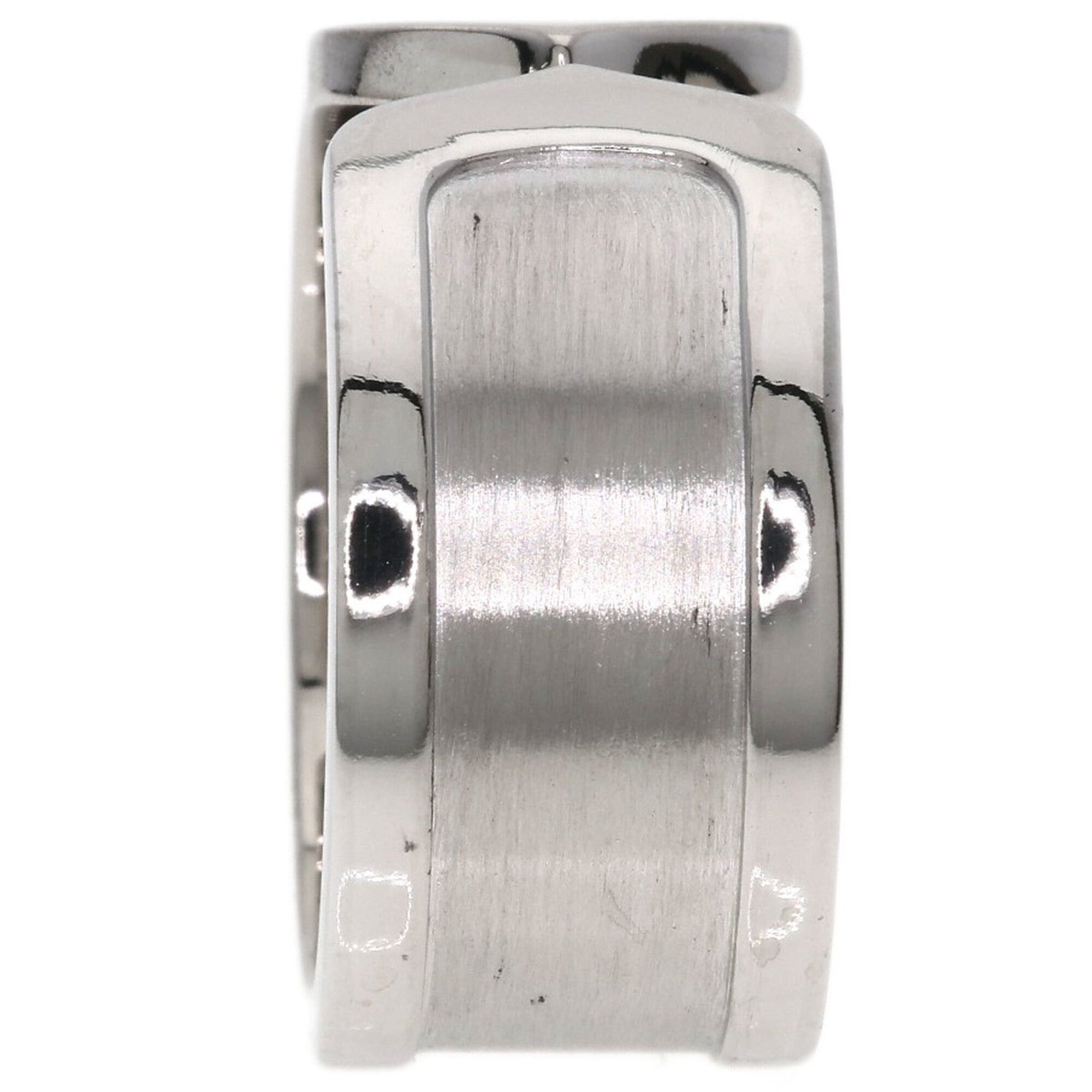 Cartier Cartier C2 Ring #53, 18K White Gold, Women's Ring, CARTIER Size ONE SIZE - 3 Thumbnail