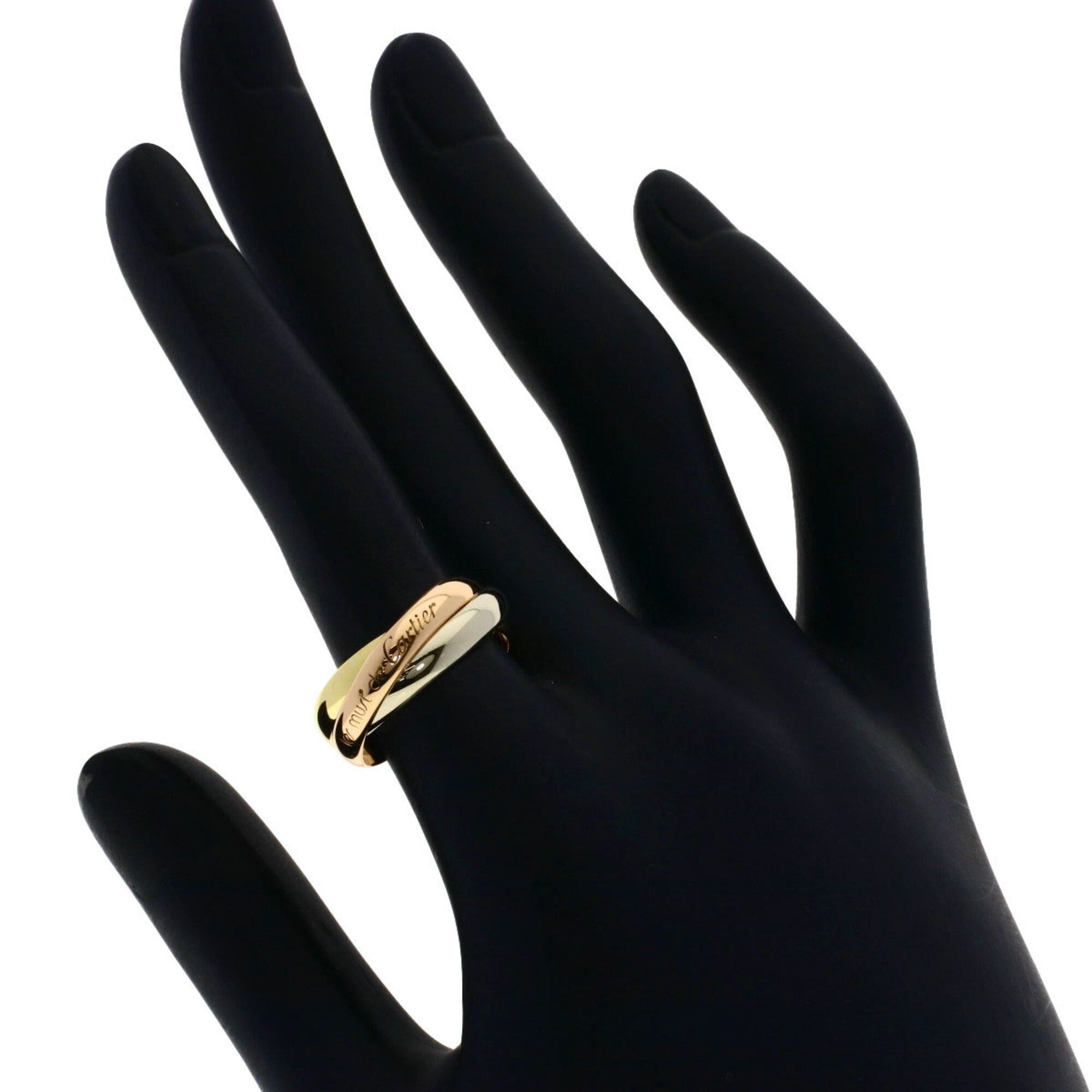 Cartier Cartier Trinity #51 Ring, 18K Pink Gold/18K Yellow White Gold, Women's, CARTIER Size ONE SIZE - 4 Thumbnail