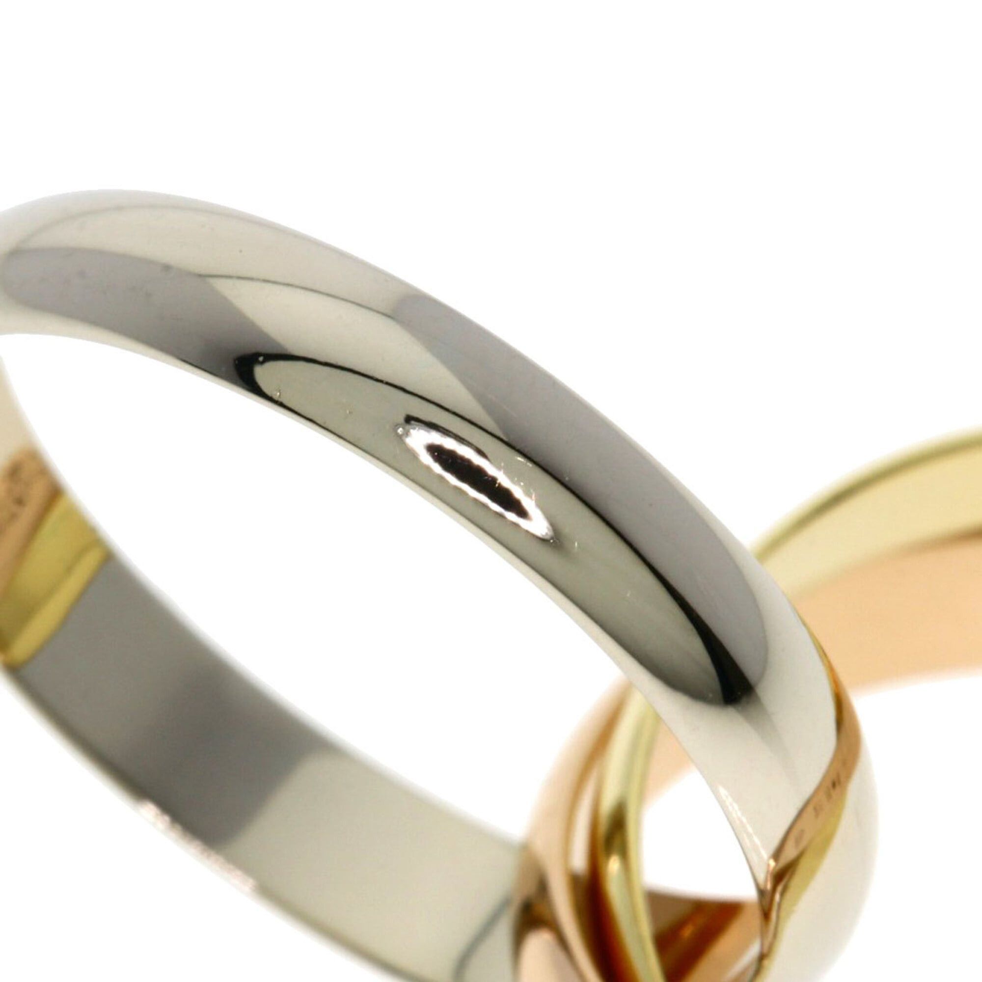 Cartier Cartier Trinity #51 Ring, 18K Pink Gold/18K Yellow White Gold, Women's, CARTIER Size ONE SIZE - 7 Thumbnail