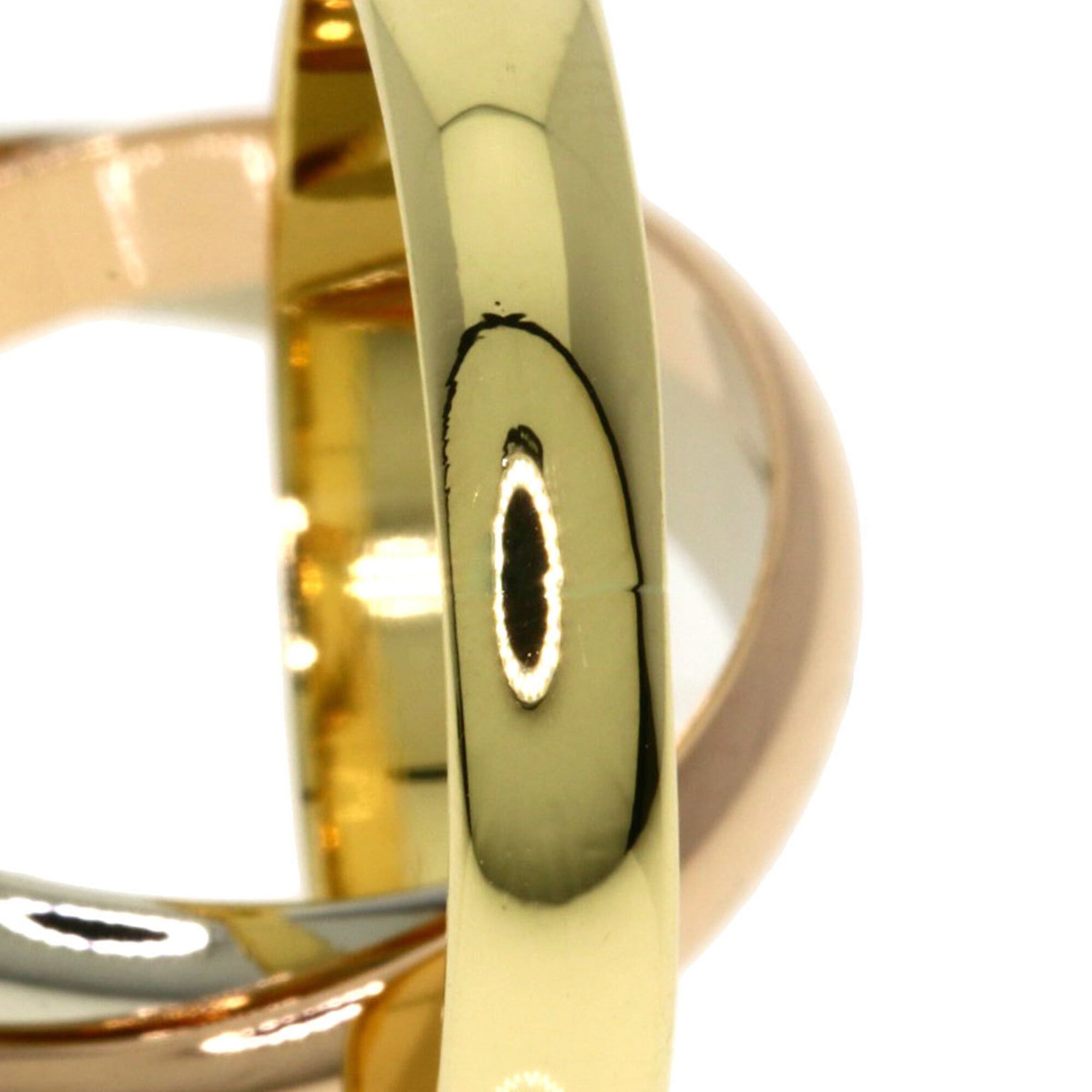 Cartier Cartier Trinity #51 Ring, 18K Pink Gold/18K Yellow White Gold, Women's, CARTIER Size ONE SIZE - 5 Thumbnail