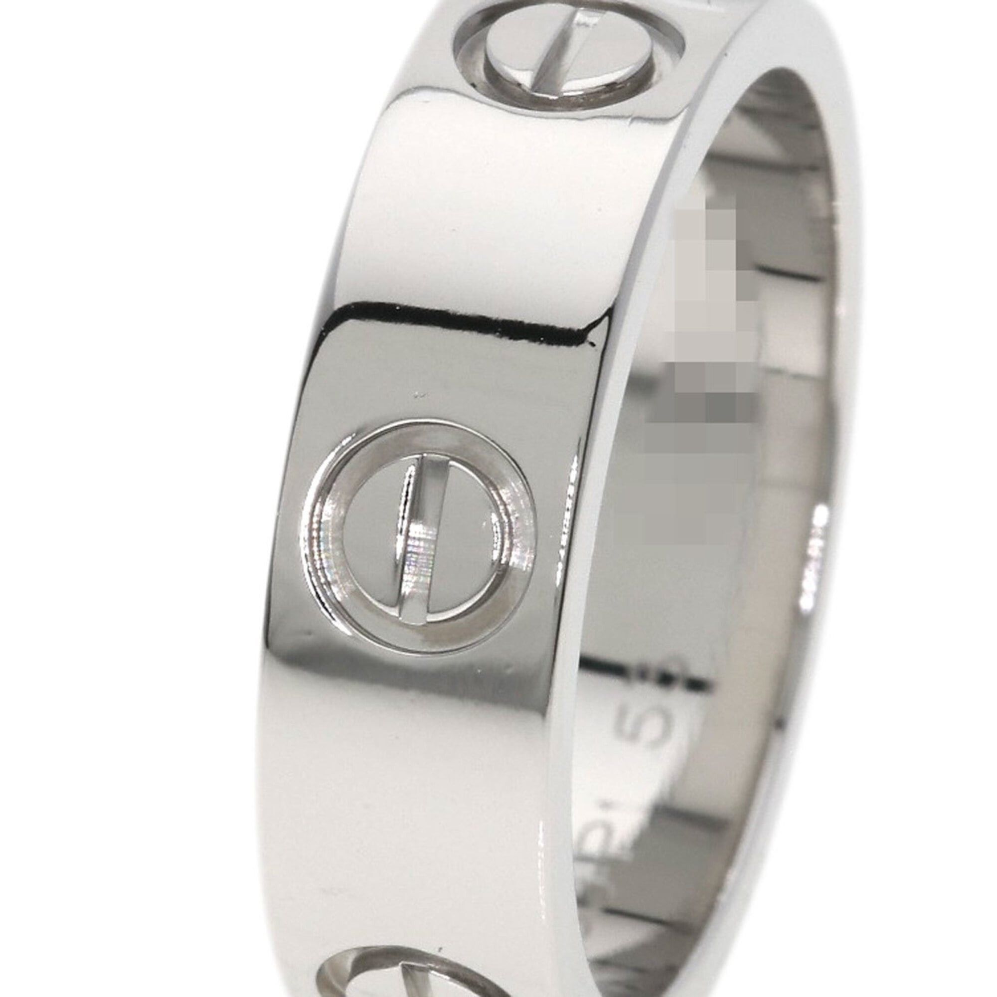 Cartier Cartier Love Ring #53, Platinum PT950, Women's Ring, CARTIER Size ONE SIZE - 7 Thumbnail