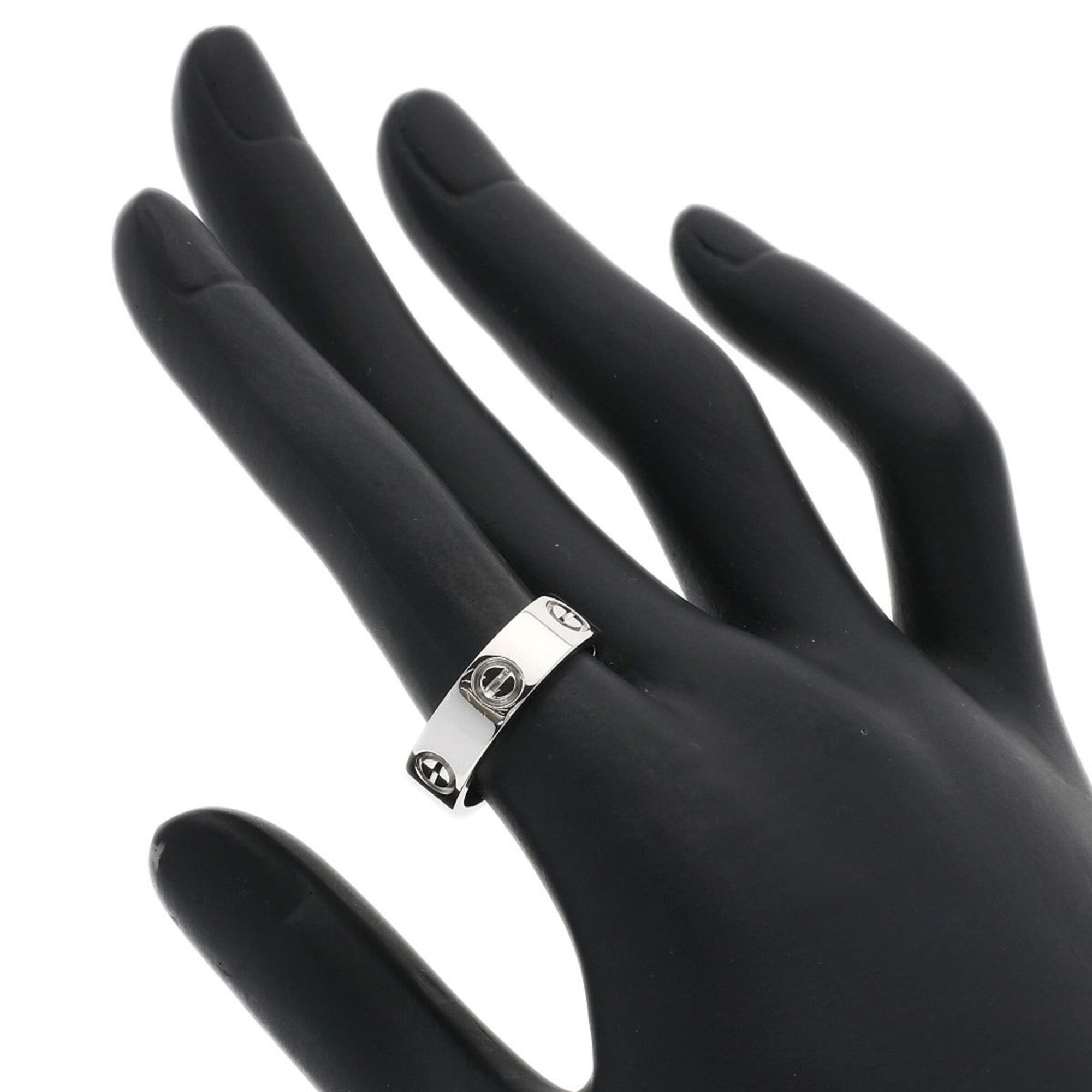 Cartier Cartier Love Ring #53, Platinum PT950, Women's Ring, CARTIER Size ONE SIZE - 6 Thumbnail