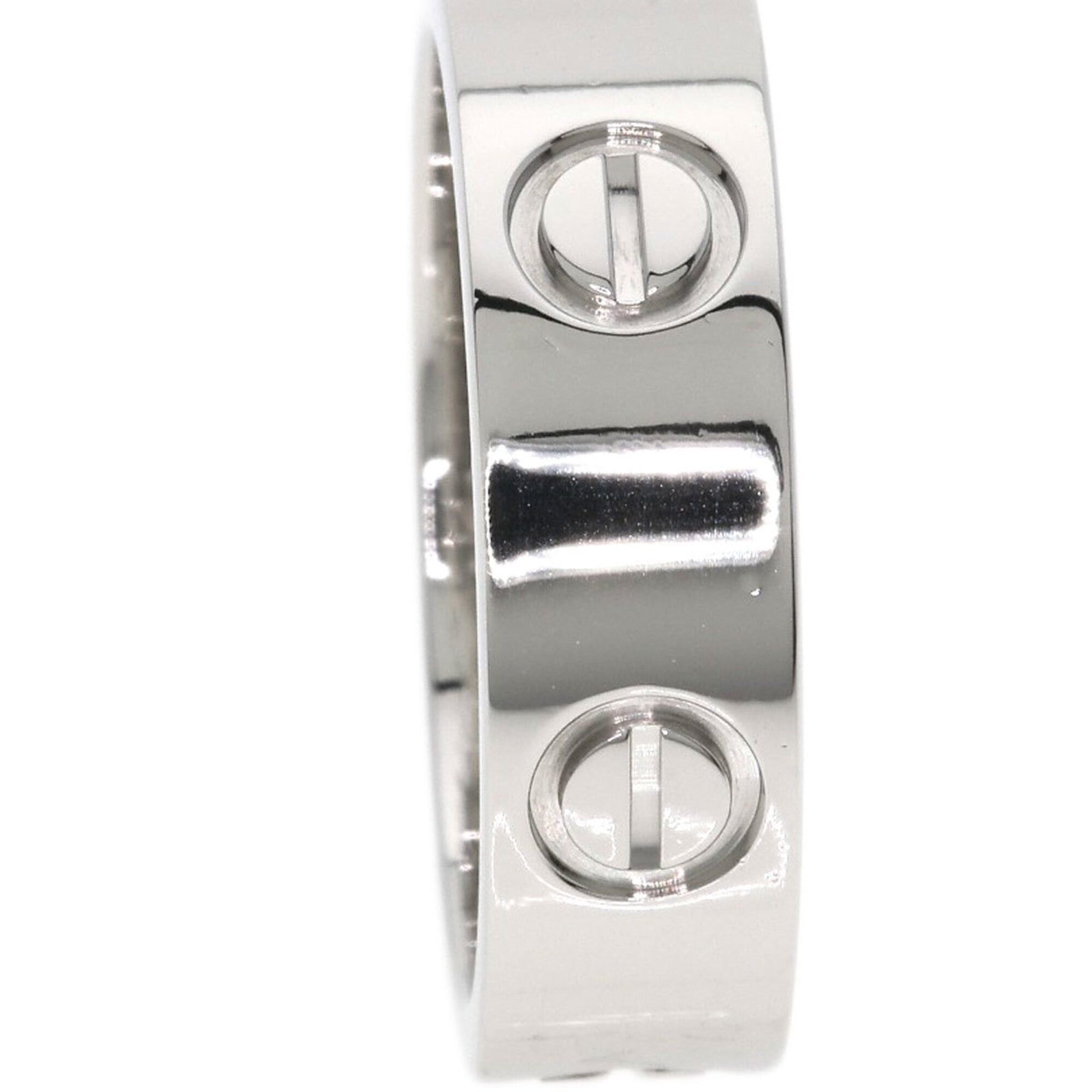 Cartier Cartier Love Ring #53, Platinum PT950, Women's Ring, CARTIER Size ONE SIZE - 8 Thumbnail