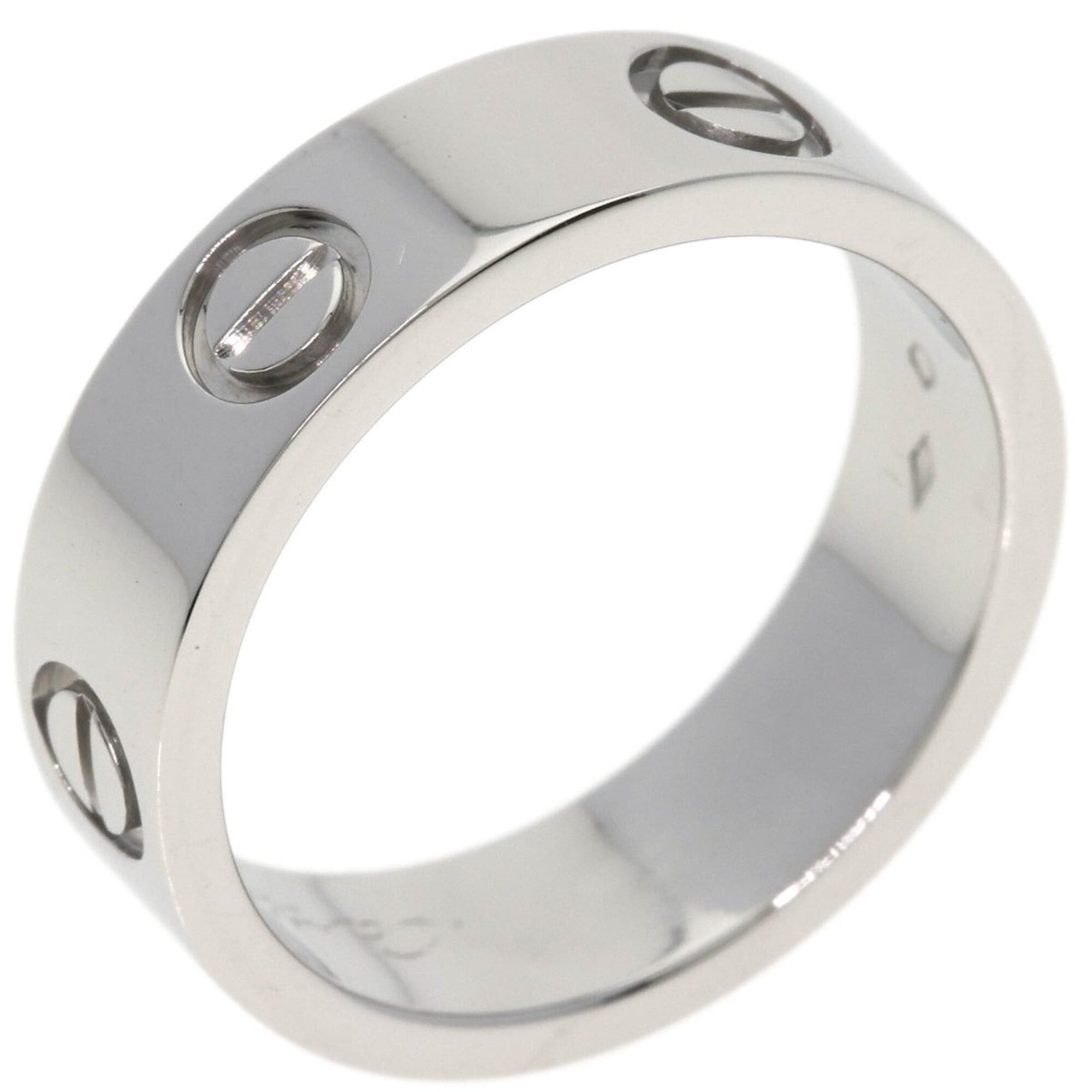 Cartier Cartier Love Ring #53, Platinum PT950, Women's Ring, CARTIER Size ONE SIZE - 2 Thumbnail