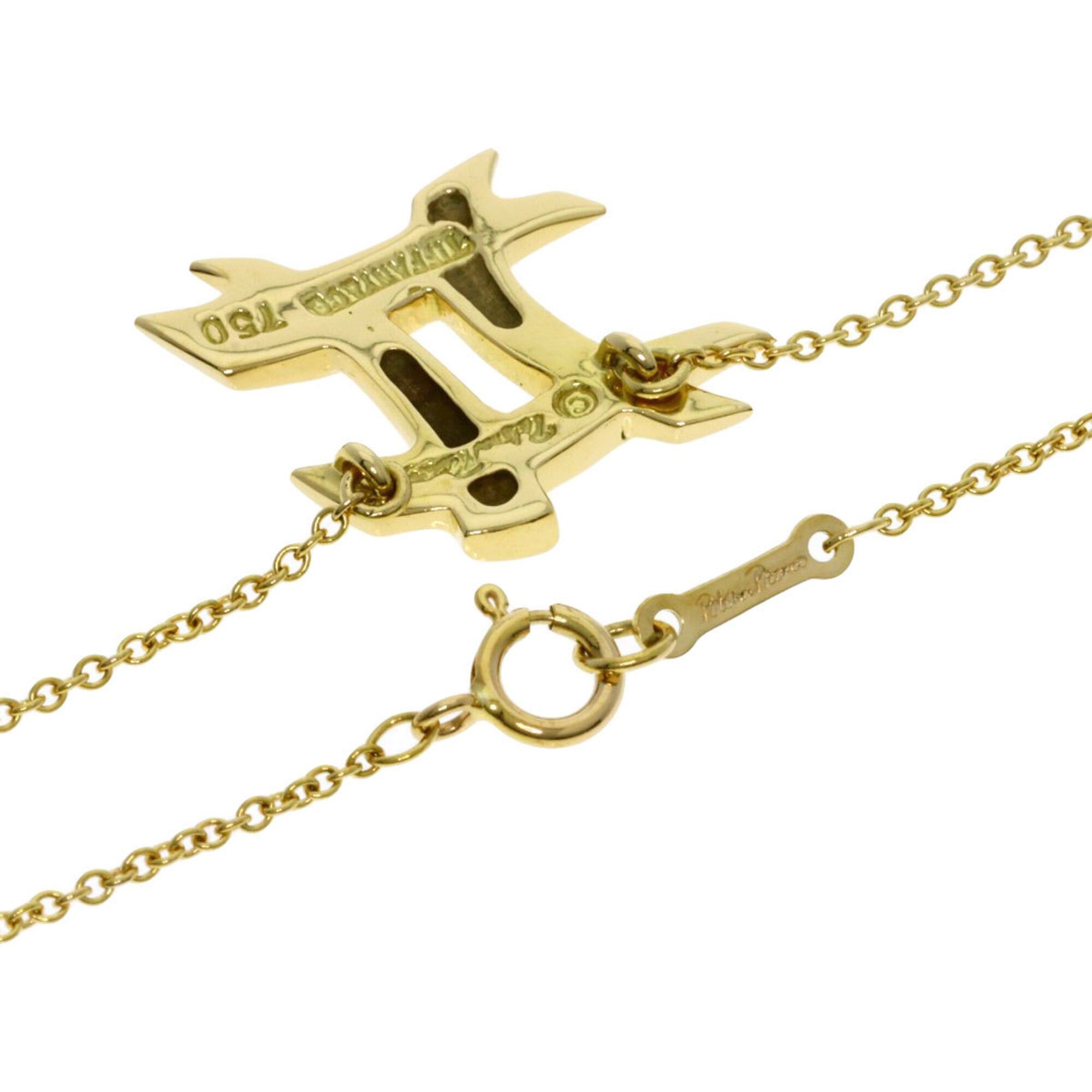 Tiffany & Co. Tiffany & Co. Gemini Zodiac Necklace, 18K Yellow Gold, Women's. Size ONE SIZE - 2 Thumbnail