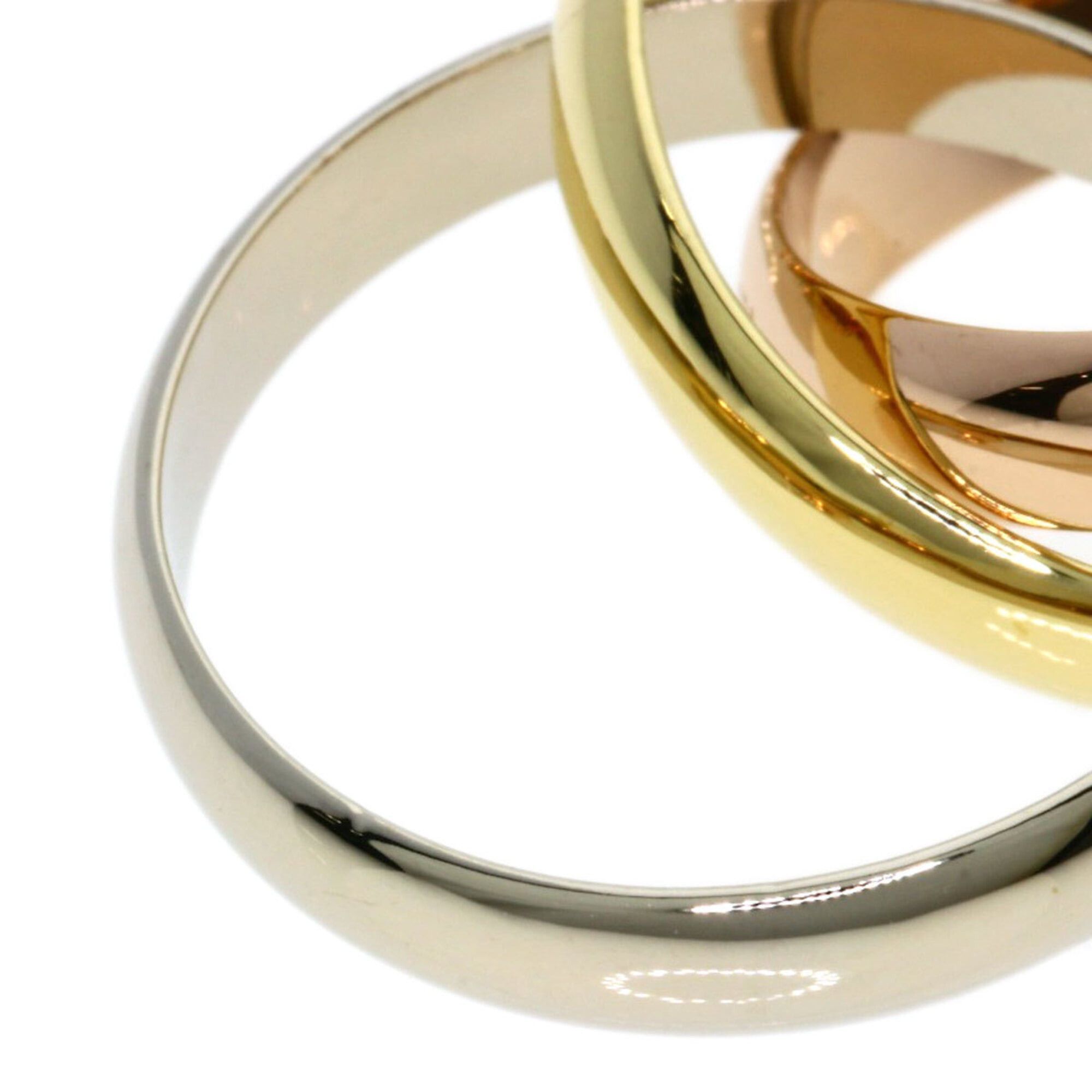Cartier Cartier Trinity #53 Ring - 18K Yellow Gold/18K Pink White Gold Women's CARTIER Size ONE SIZE - 9 Thumbnail