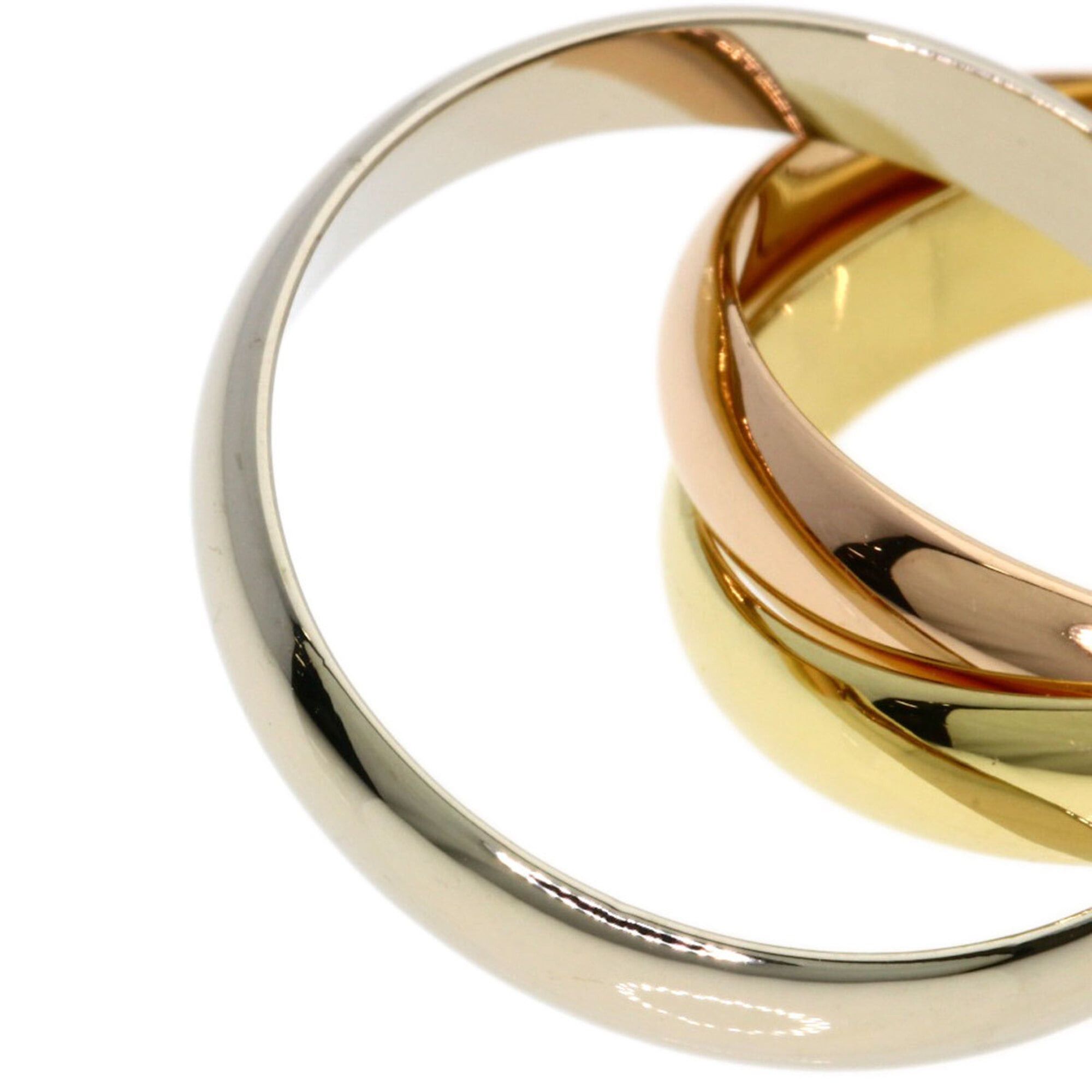 Cartier Cartier Trinity #53 Ring - 18K Yellow Gold/18K Pink White Gold Women's CARTIER Size ONE SIZE - 8 Thumbnail