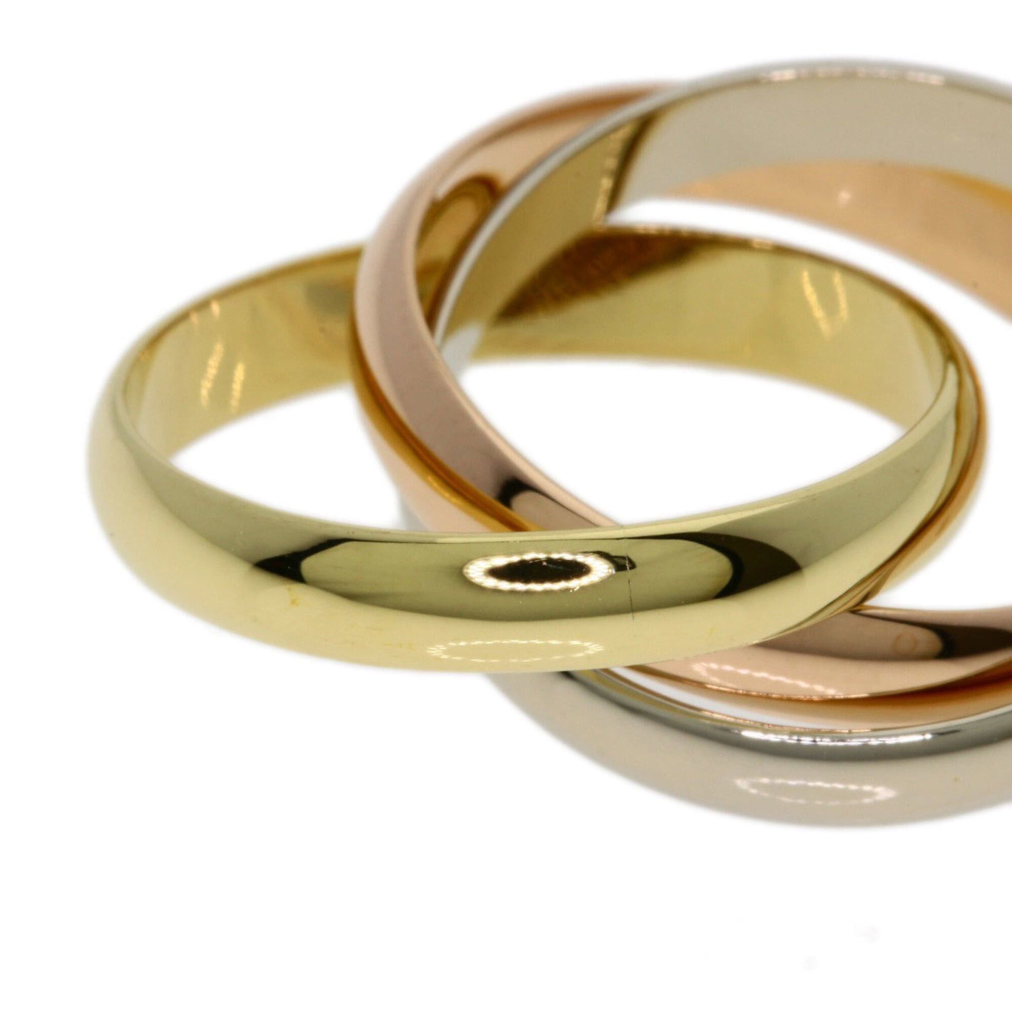 Cartier Cartier Trinity #53 Ring - 18K Yellow Gold/18K Pink White Gold Women's CARTIER Size ONE SIZE - 6 Thumbnail