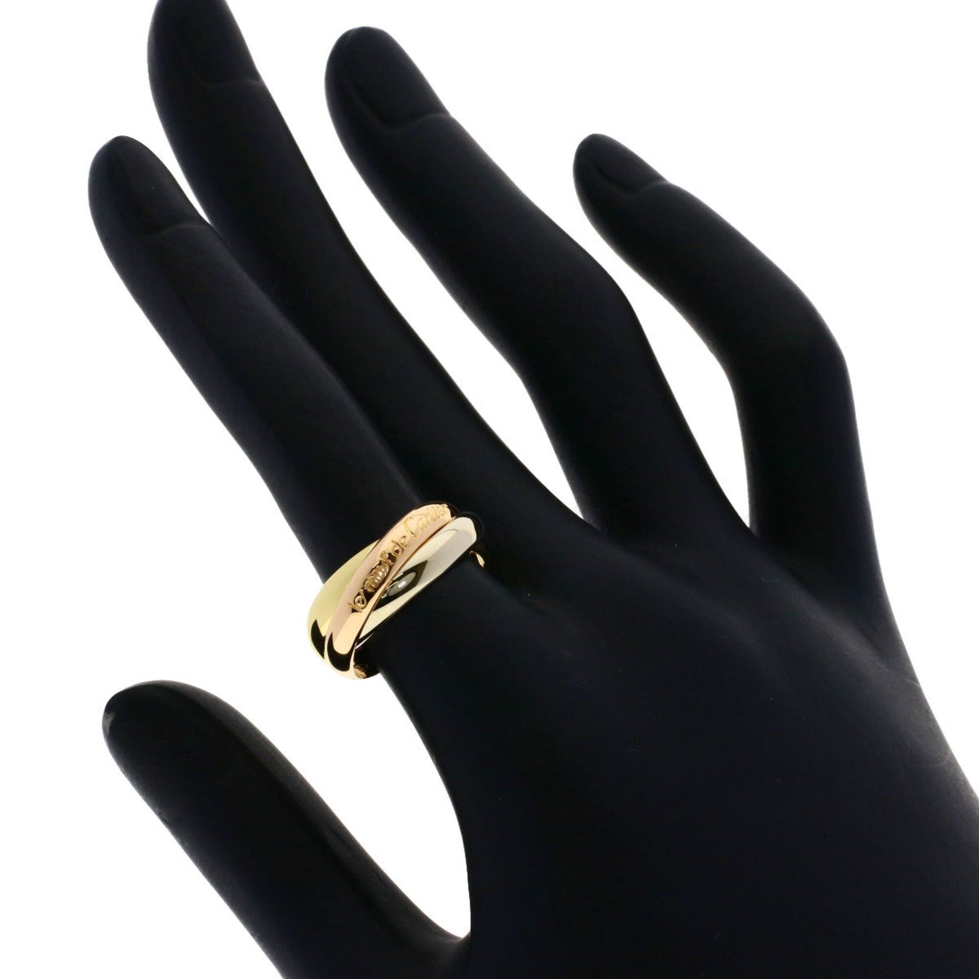 Cartier Cartier Trinity #51 Ring, 18K Pink Gold/18K Yellow White Gold, Women's, CARTIER Size ONE SIZE - 4 Thumbnail