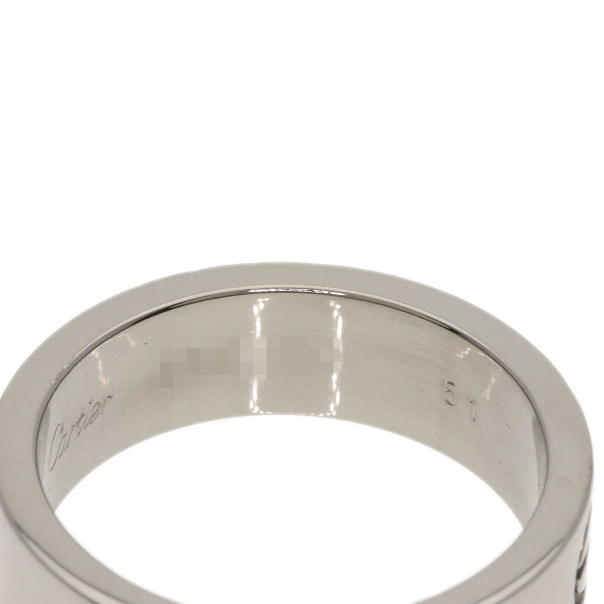 Cartier Cartier Love Ring #51, 18K White Gold, Women's Ring, CARTIER Size ONE SIZE - 5 Thumbnail