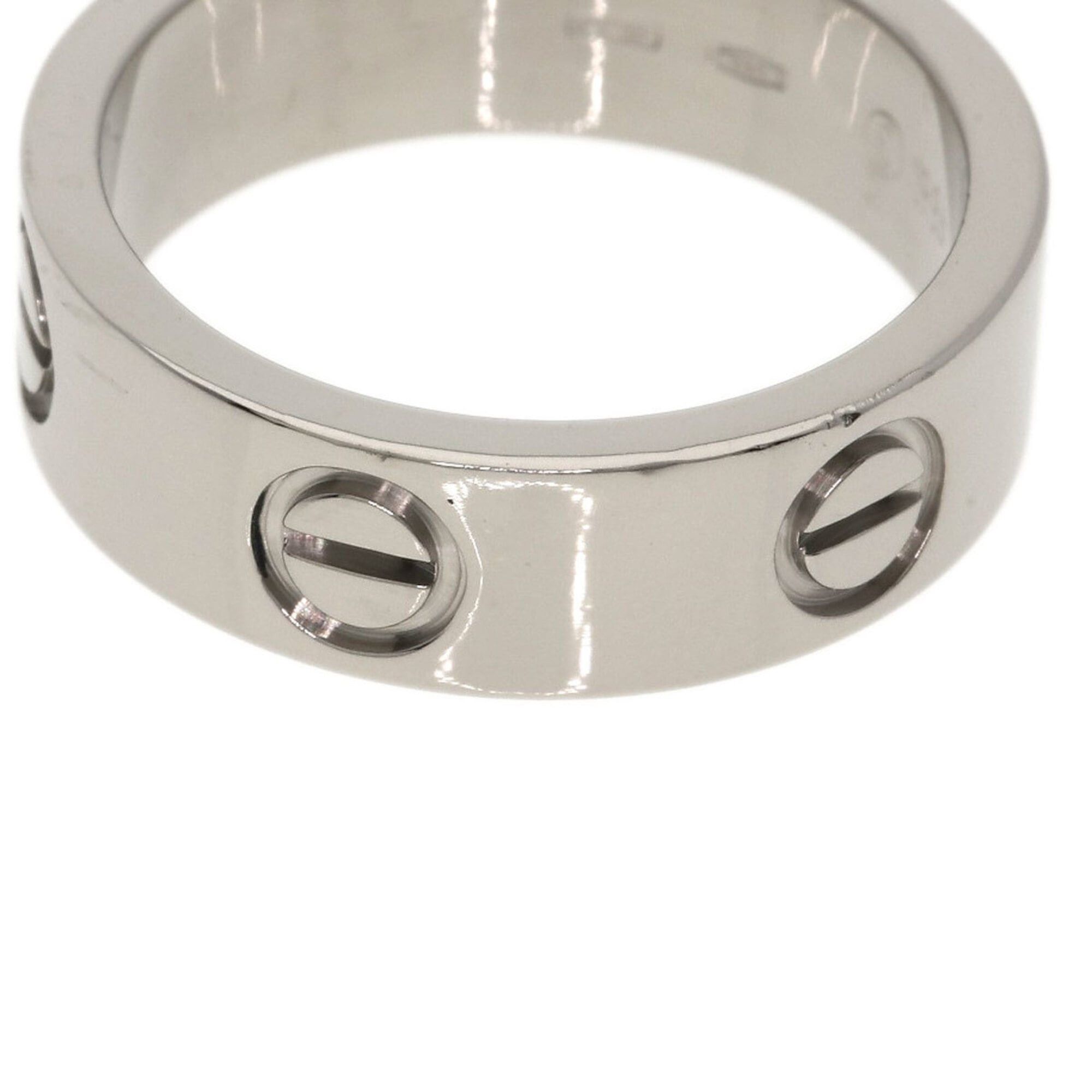 Cartier Cartier Love Ring #51, 18K White Gold, Women's Ring, CARTIER Size ONE SIZE - 7 Thumbnail