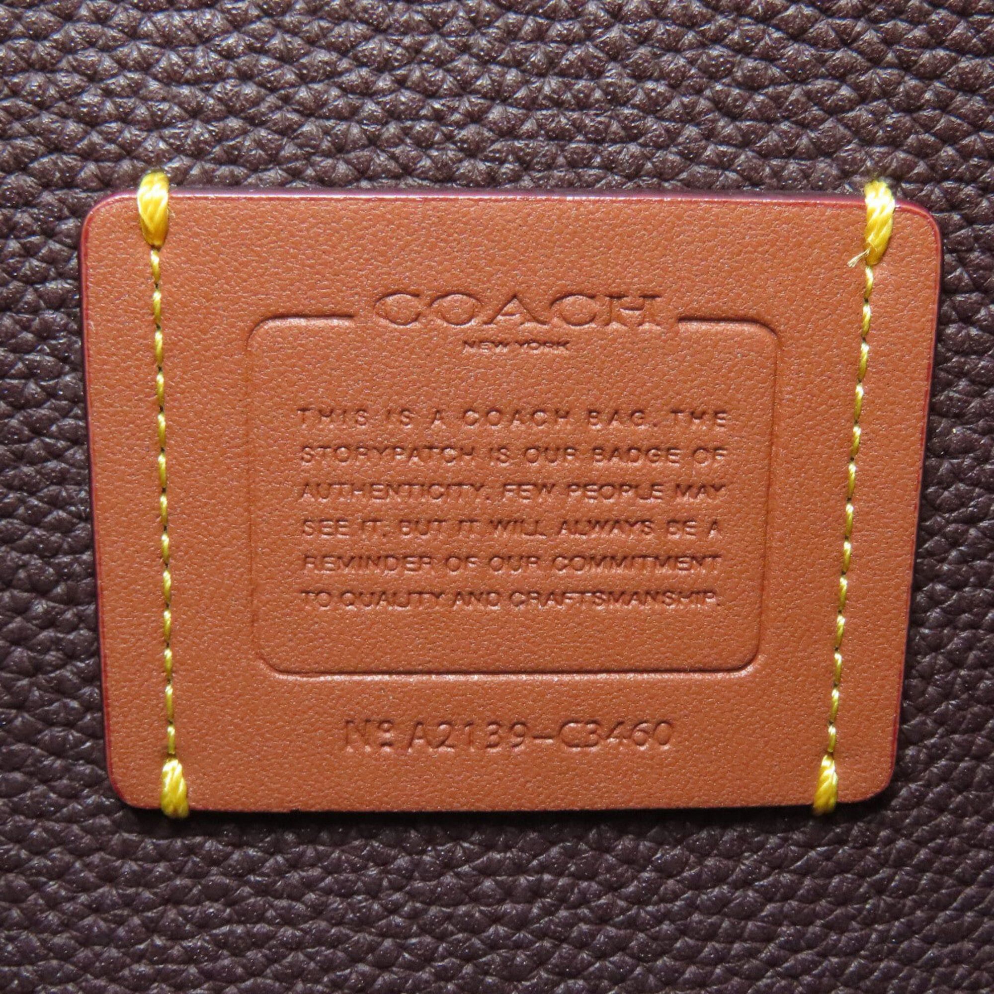 Coach Coach C3460 2-Way Leather Handbag for Women Size ONE SIZE - 7 Thumbnail