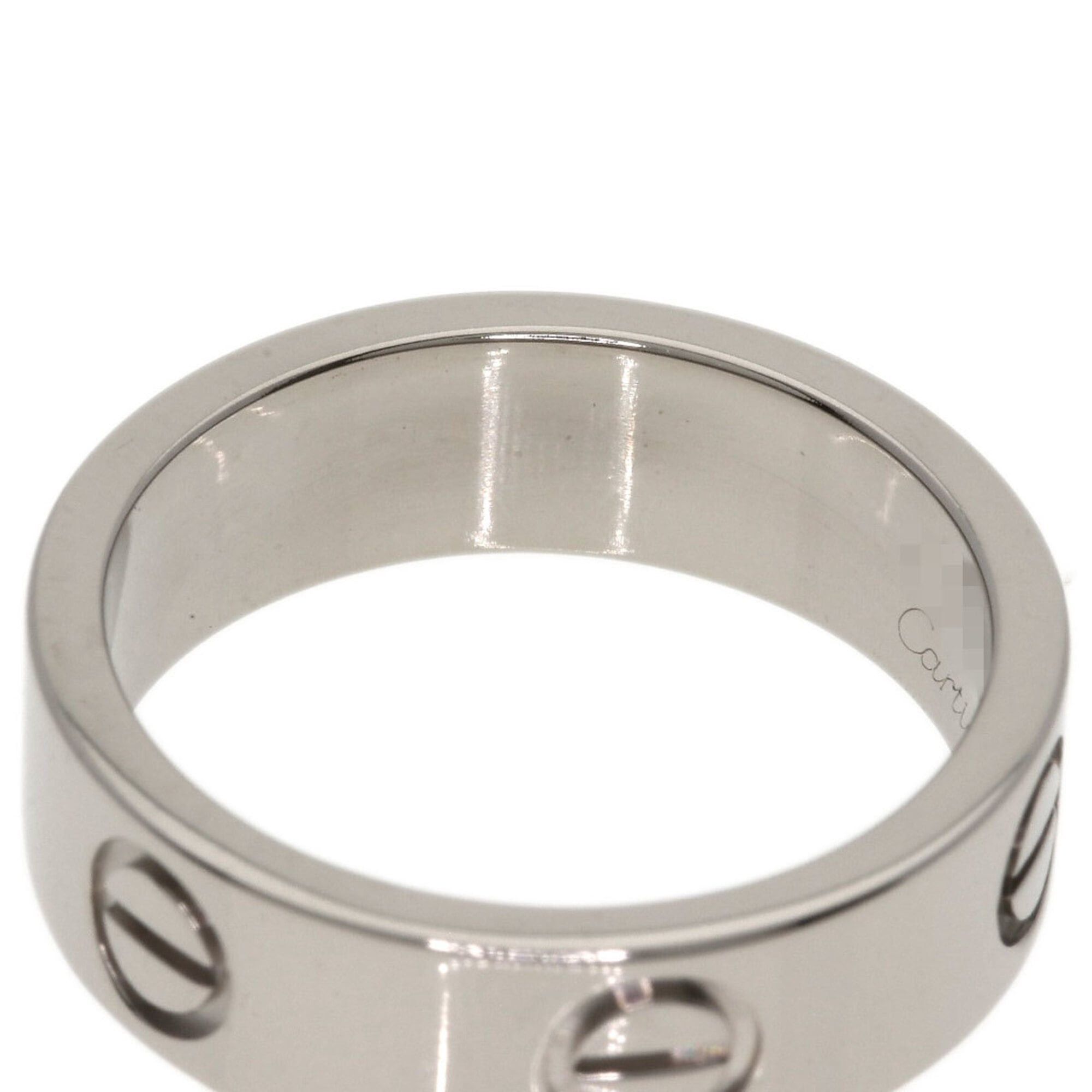 Cartier Cartier Love Ring #51, 18K White Gold, Women's Ring, CARTIER Size ONE SIZE - 6 Thumbnail