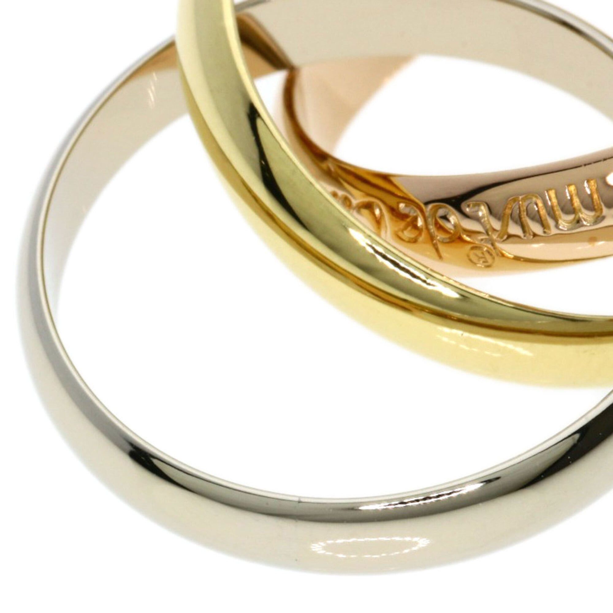 Cartier Cartier Trinity #53 Ring - 18K Yellow Gold/18K Pink White Gold Women's CARTIER Size ONE SIZE - 6 Thumbnail