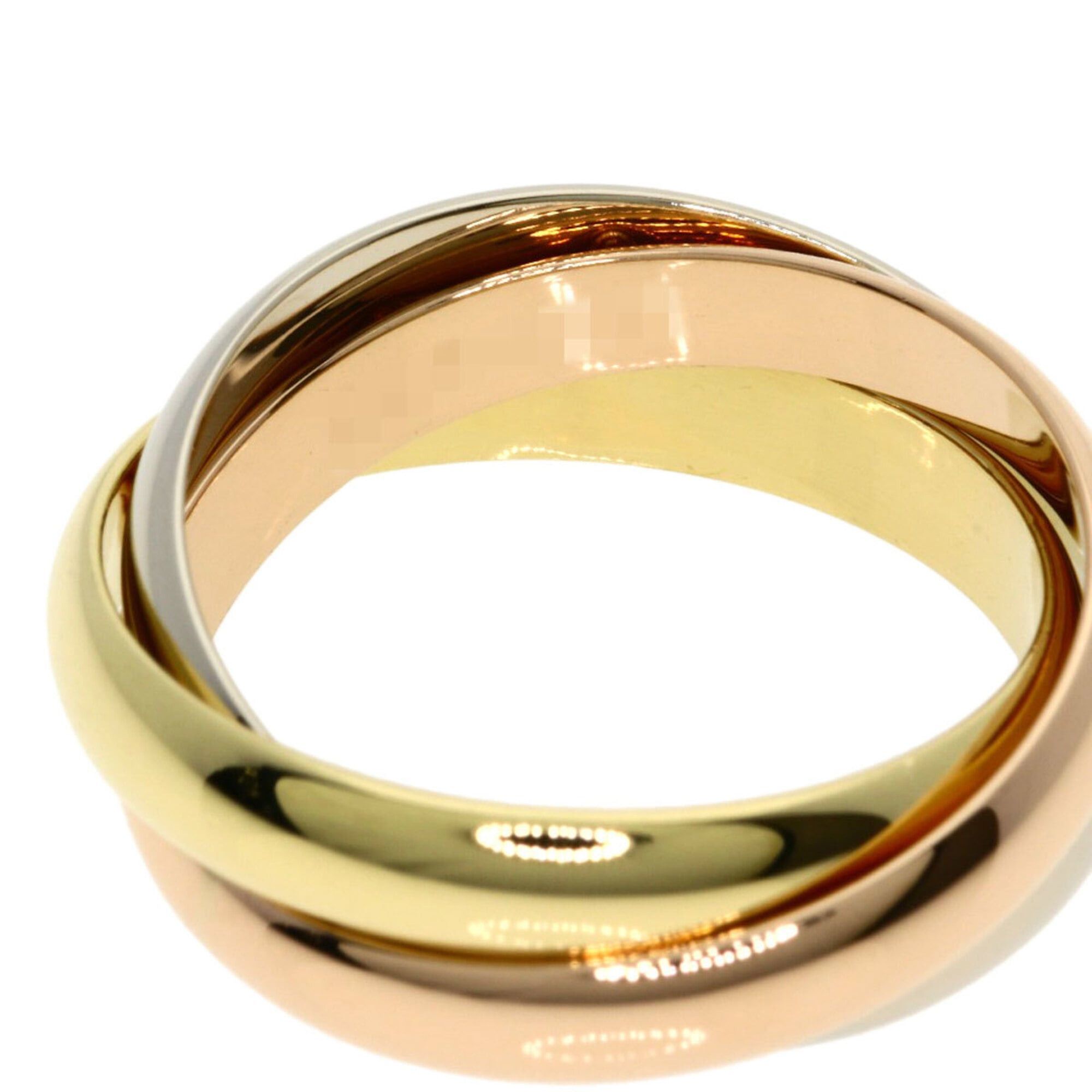 Cartier Cartier Trinity #53 Ring - 18K Yellow Gold/18K Pink White Gold Women's CARTIER Size ONE SIZE - 7 Thumbnail