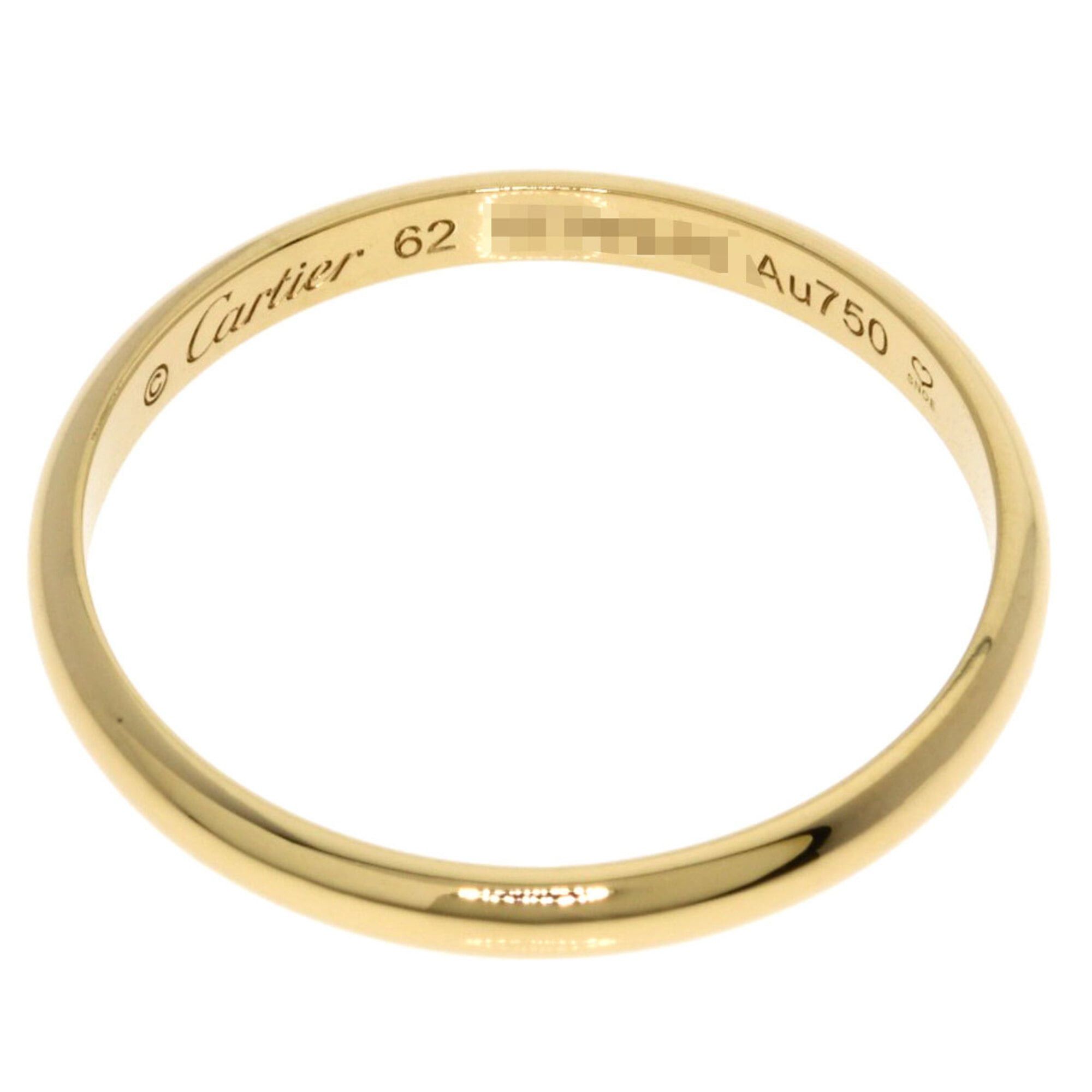Cartier Cartier Wedding Ring #62, 18K Yellow Gold, Women's. Size ONE SIZE - 4 Thumbnail
