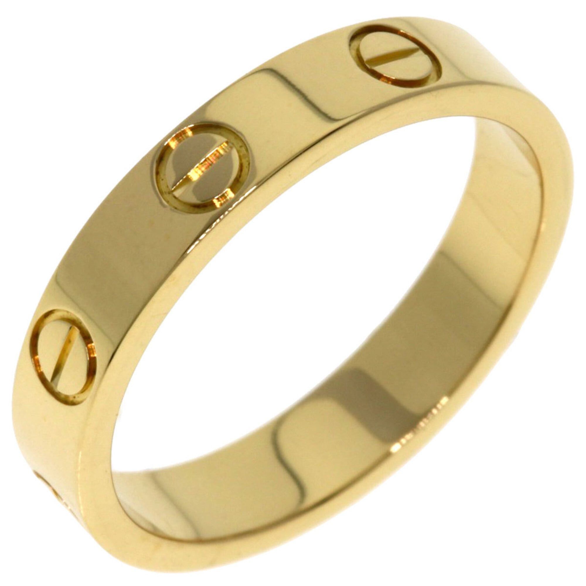 Cartier Cartier Love Ring #51, 18K Yellow Gold, Women's Ring, CARTIER Size ONE SIZE - 2 Thumbnail