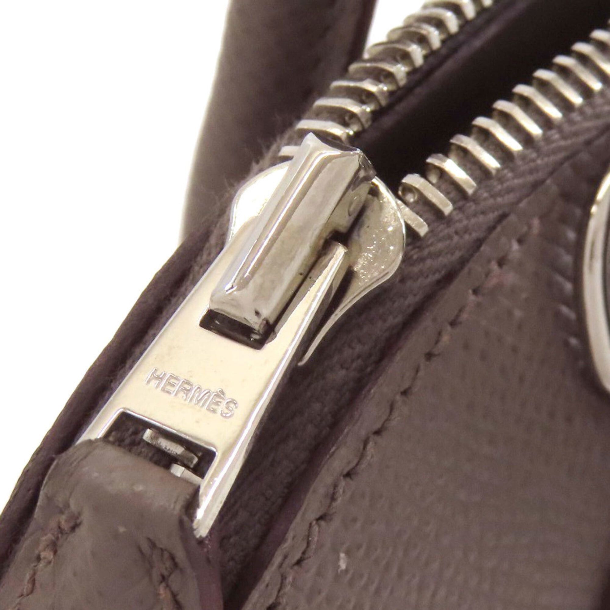 Hermes Hermes Bolide 27 Etoupe Silver Hardware Handbag Epsom Leather Women's HERMES Size ONE SIZE - 11 Thumbnail