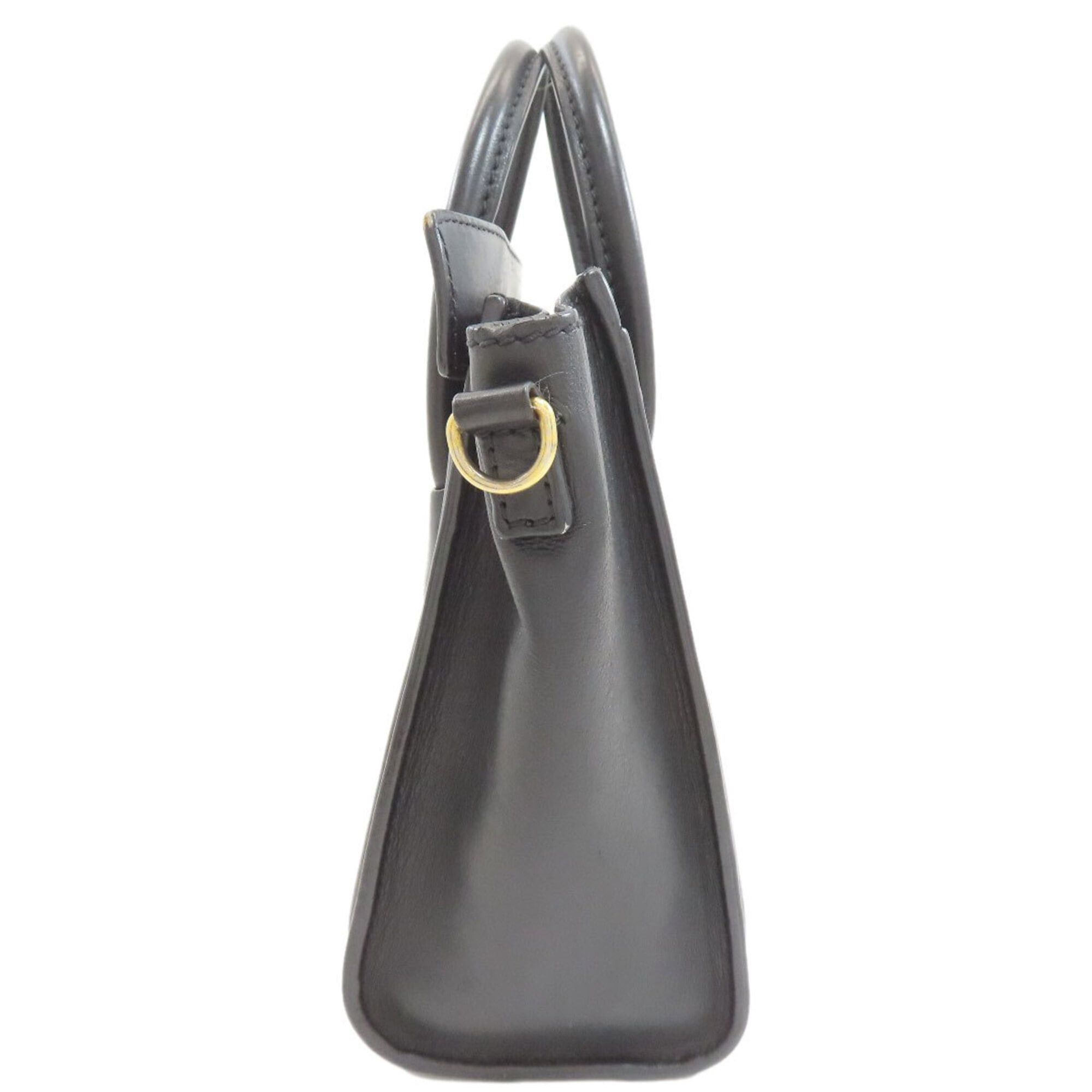Celine Celine Luggage Nano 2-Way Handbag, Calfskin, Women's CELINE Size ONE SIZE - 3 Thumbnail