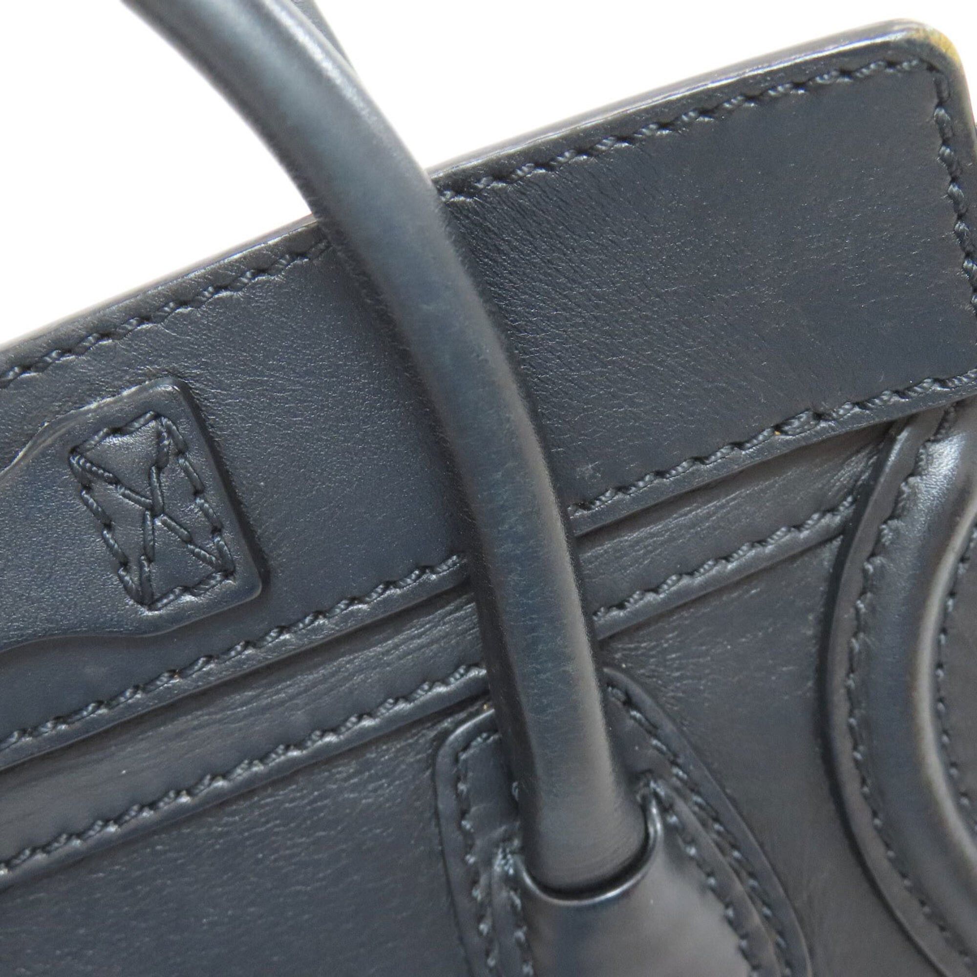 Celine Celine Luggage Nano 2-Way Handbag, Calfskin, Women's CELINE Size ONE SIZE - 22 Thumbnail