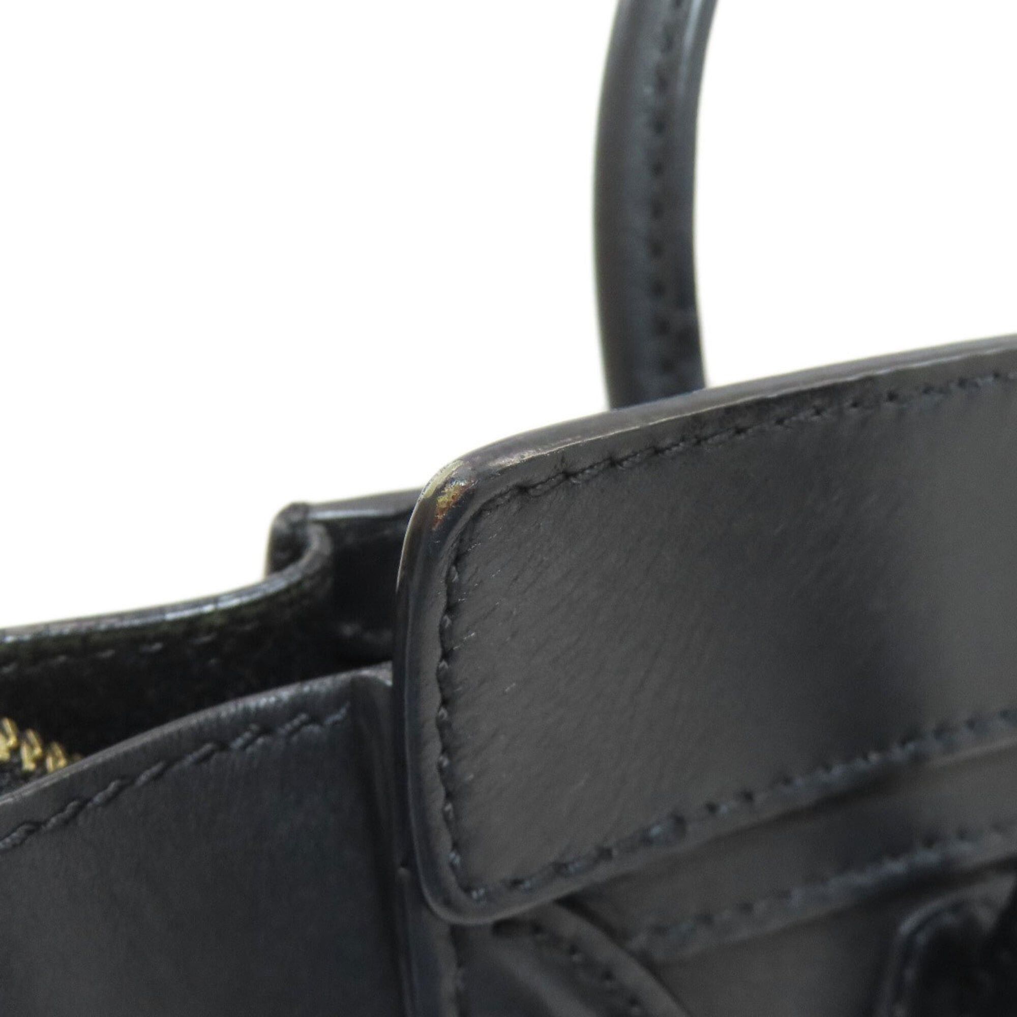 Celine Celine Luggage Nano 2-Way Handbag, Calfskin, Women's CELINE Size ONE SIZE - 18 Thumbnail