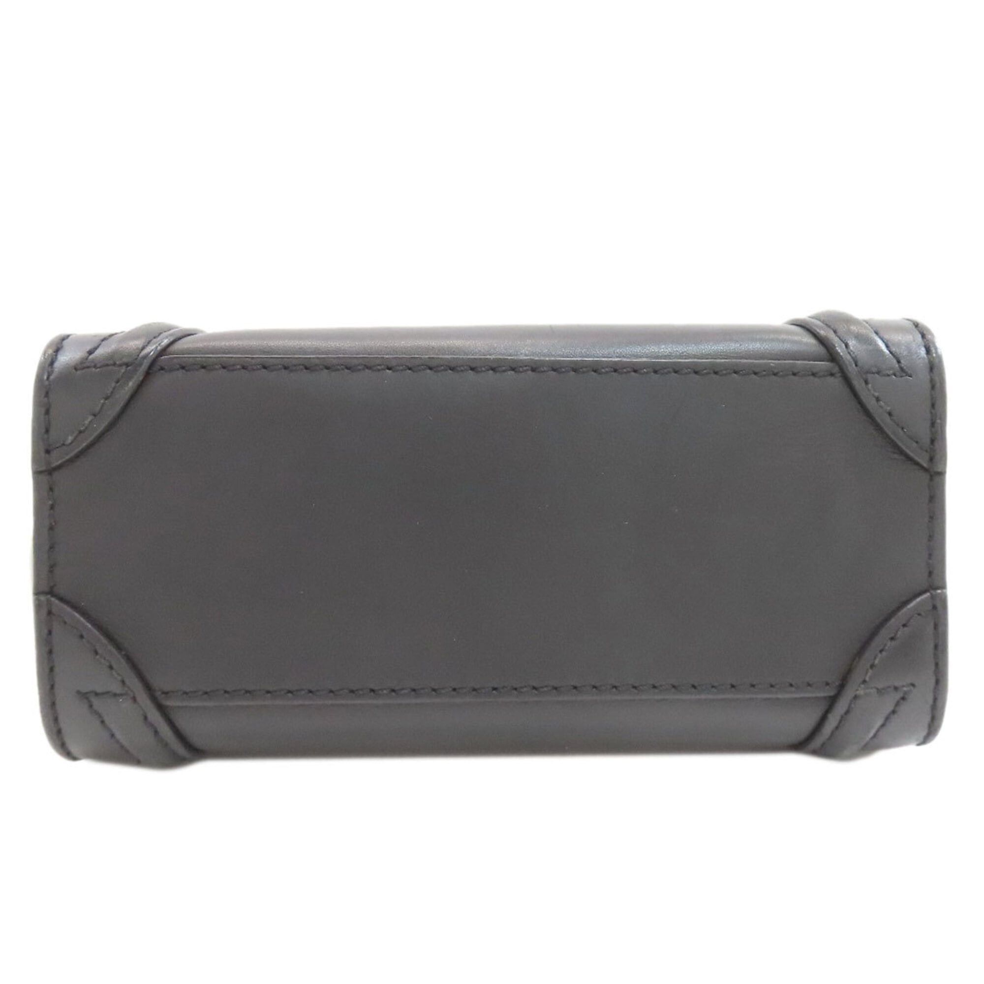 Celine Celine Luggage Nano 2-Way Handbag, Calfskin, Women's CELINE Size ONE SIZE - 4 Thumbnail