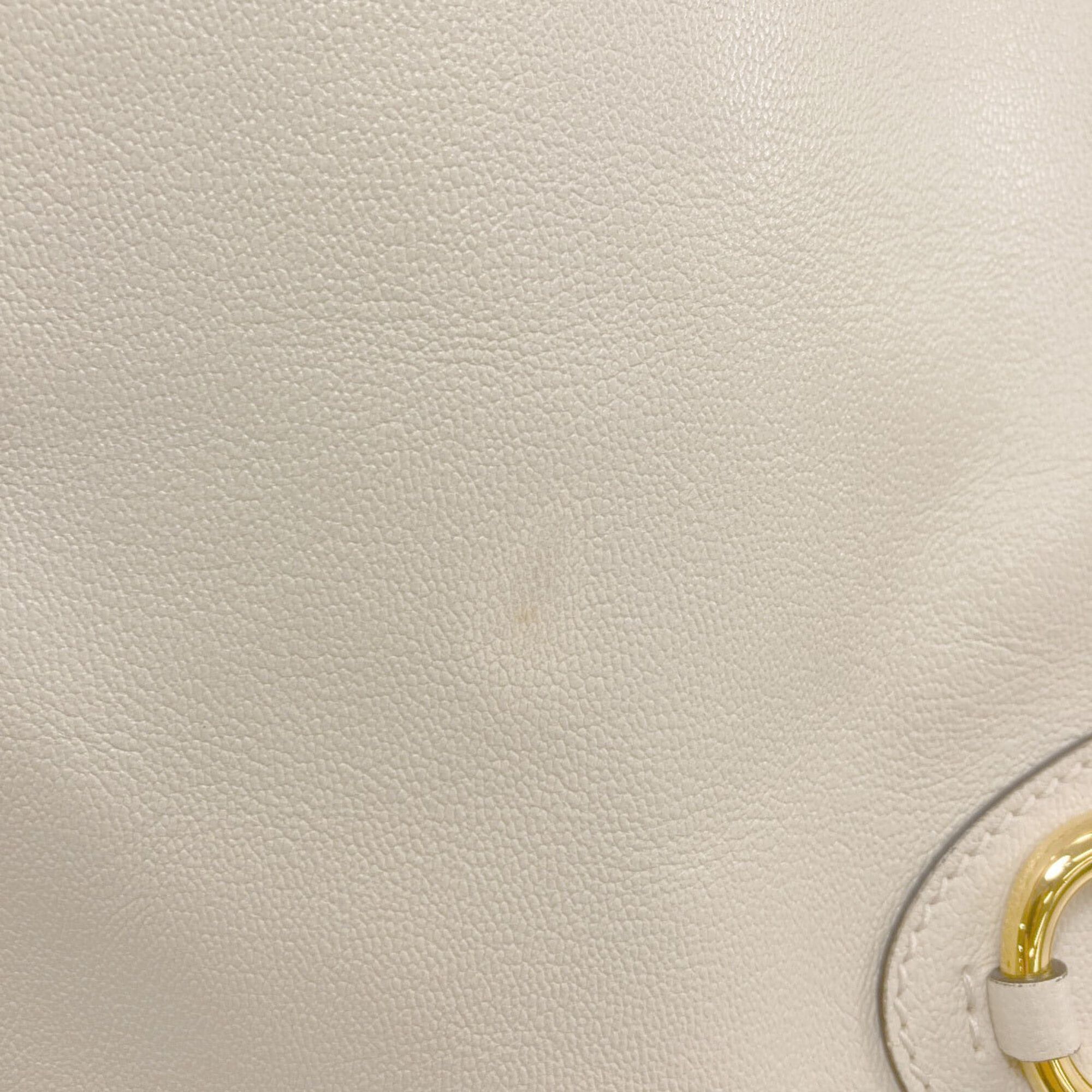 Gucci Gucci 623694 Horsebit Tote Bag Leather Women's GUCCI Size ONE SIZE - 16 Thumbnail