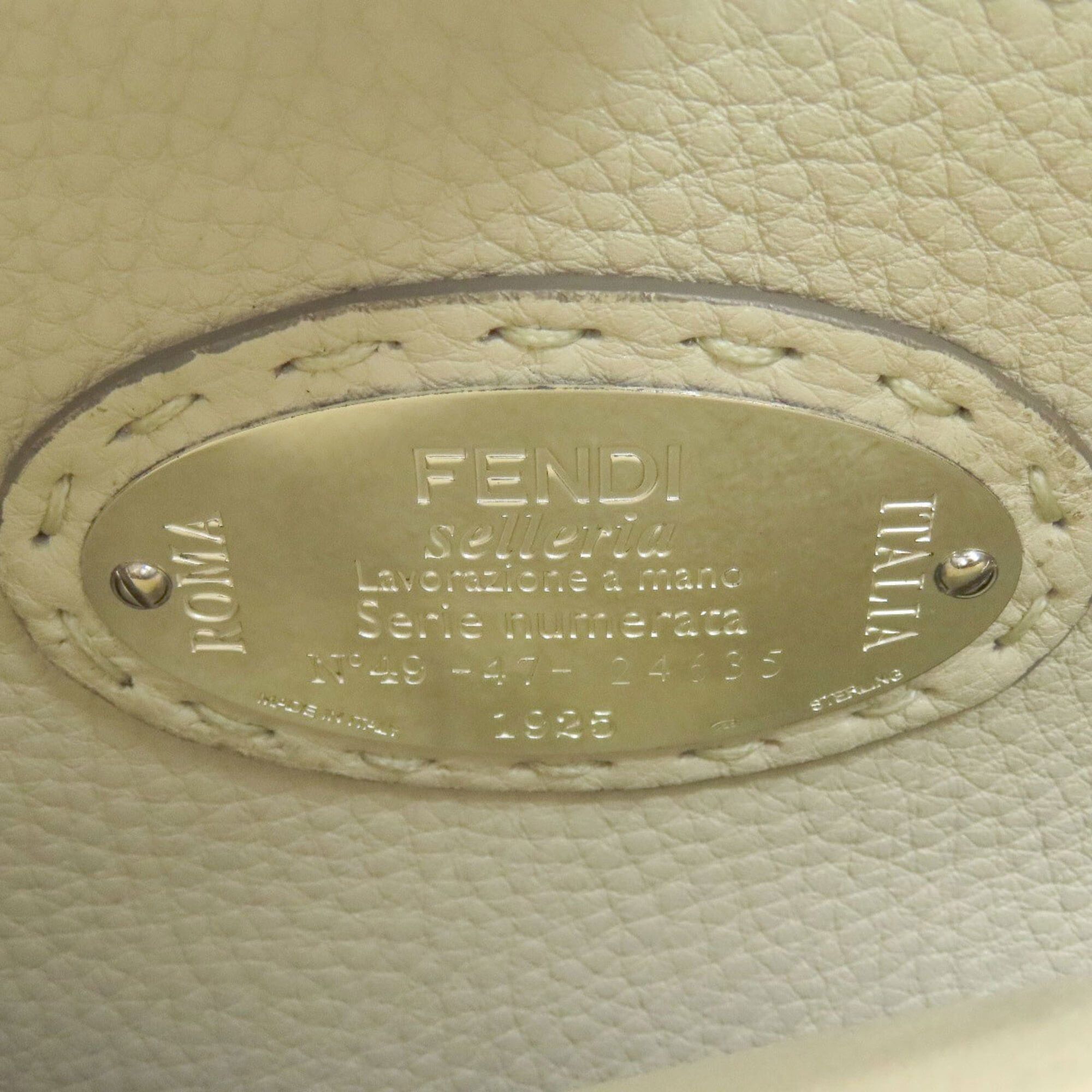 Fendi Fendi Peekaboo Medium Selleria 2-Way Handbag, Calfskin, Women's FENDI Size ONE SIZE - 7 Thumbnail