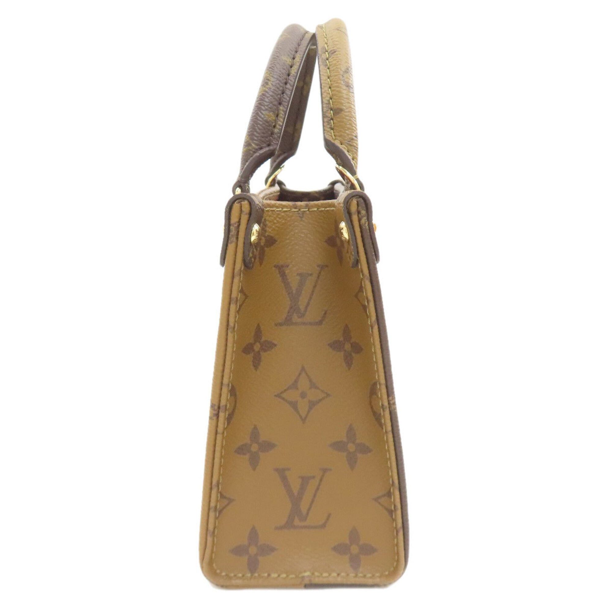 Louis Vuitton Louis Vuitton M46839 OnTheGo BB Handbag Monogram Reverse Women's LOUIS VUITTON Size ONE SIZE - 3 Thumbnail