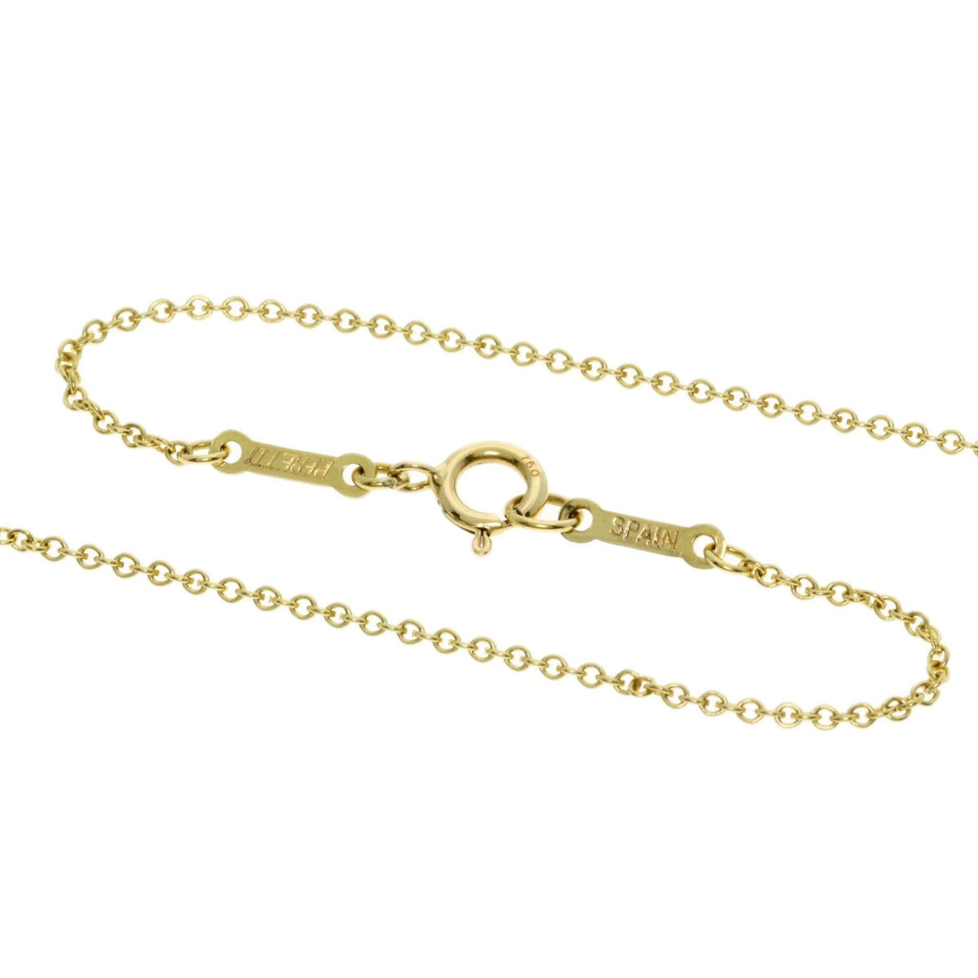 Tiffany & Co. Tiffany & Co. Open Heart Necklace, 18K Yellow Gold, Women's. Size ONE SIZE - 3 Thumbnail