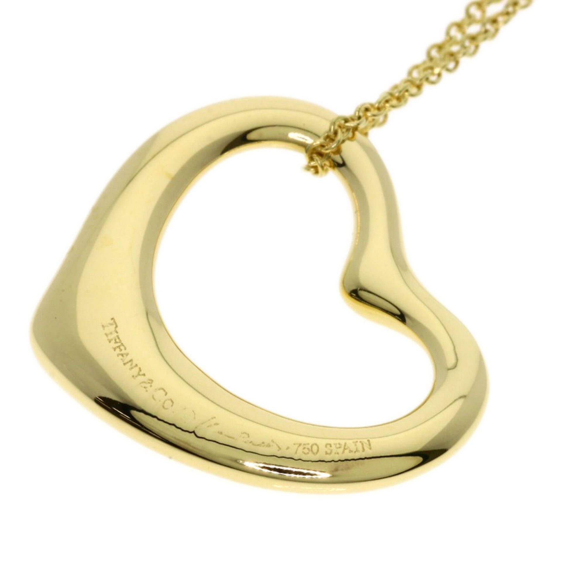 Tiffany & Co. Tiffany & Co. Open Heart Necklace, 18K Yellow Gold, Women's. Size ONE SIZE - 5 Thumbnail