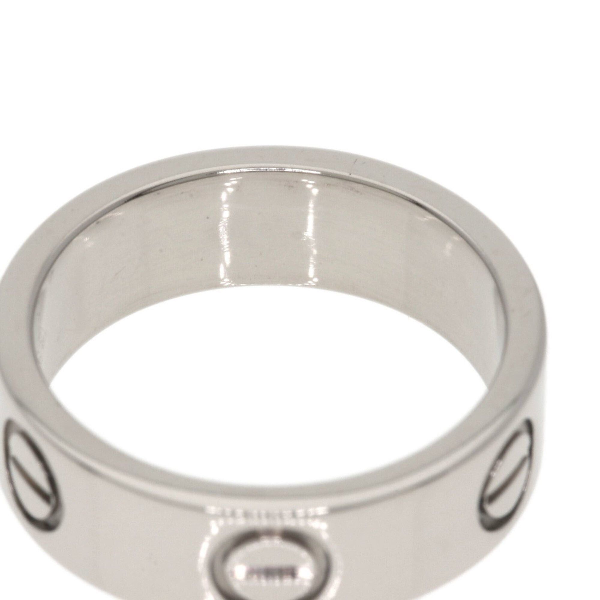 Cartier Cartier Love Ring #49, 18K White Gold, Women's Ring, CARTIER Size ONE SIZE - 6 Thumbnail