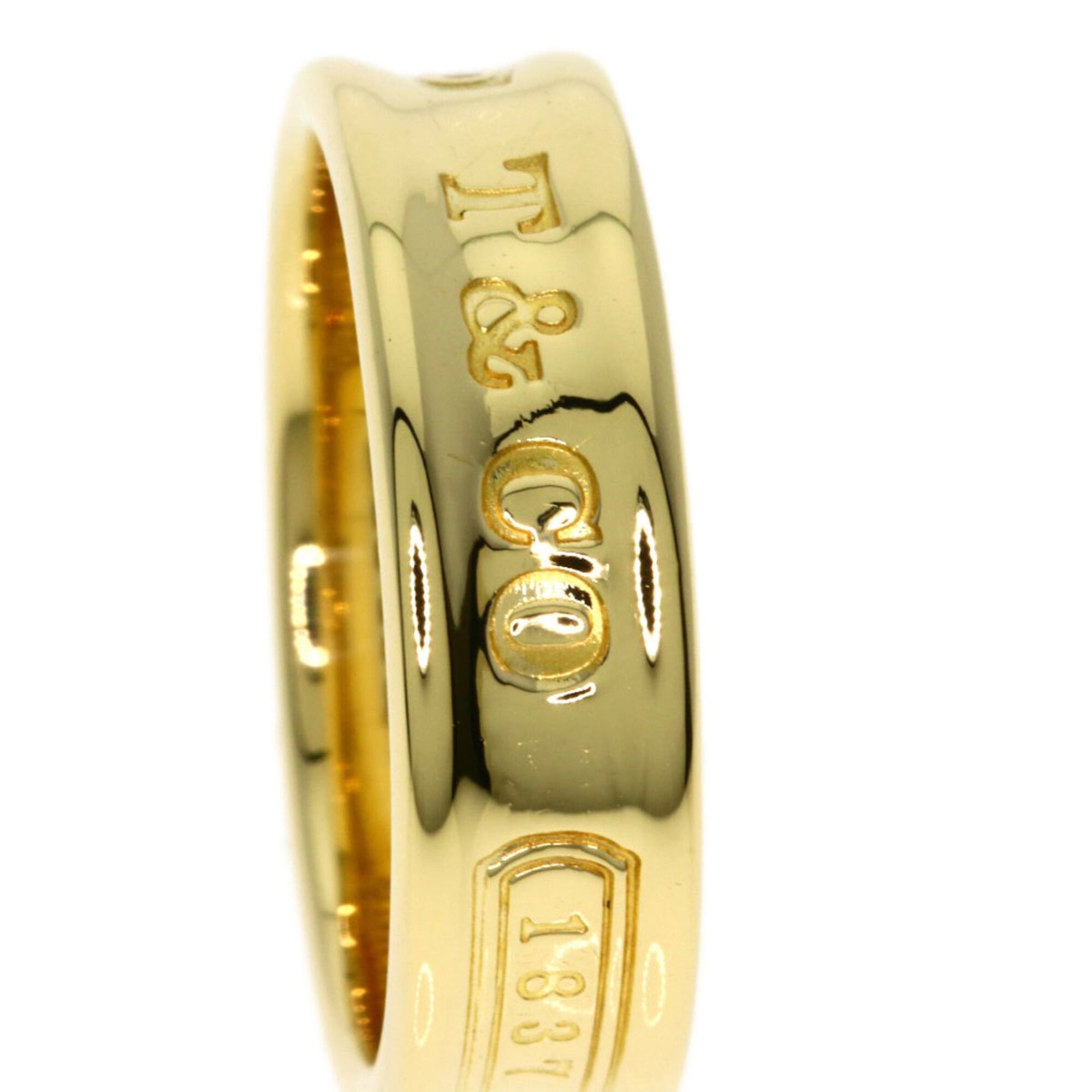 Tiffany & Co. Tiffany & Co. 1837 Narrow Ring, 18K Yellow Gold, Women's Ring. Size ONE SIZE - 8 Thumbnail