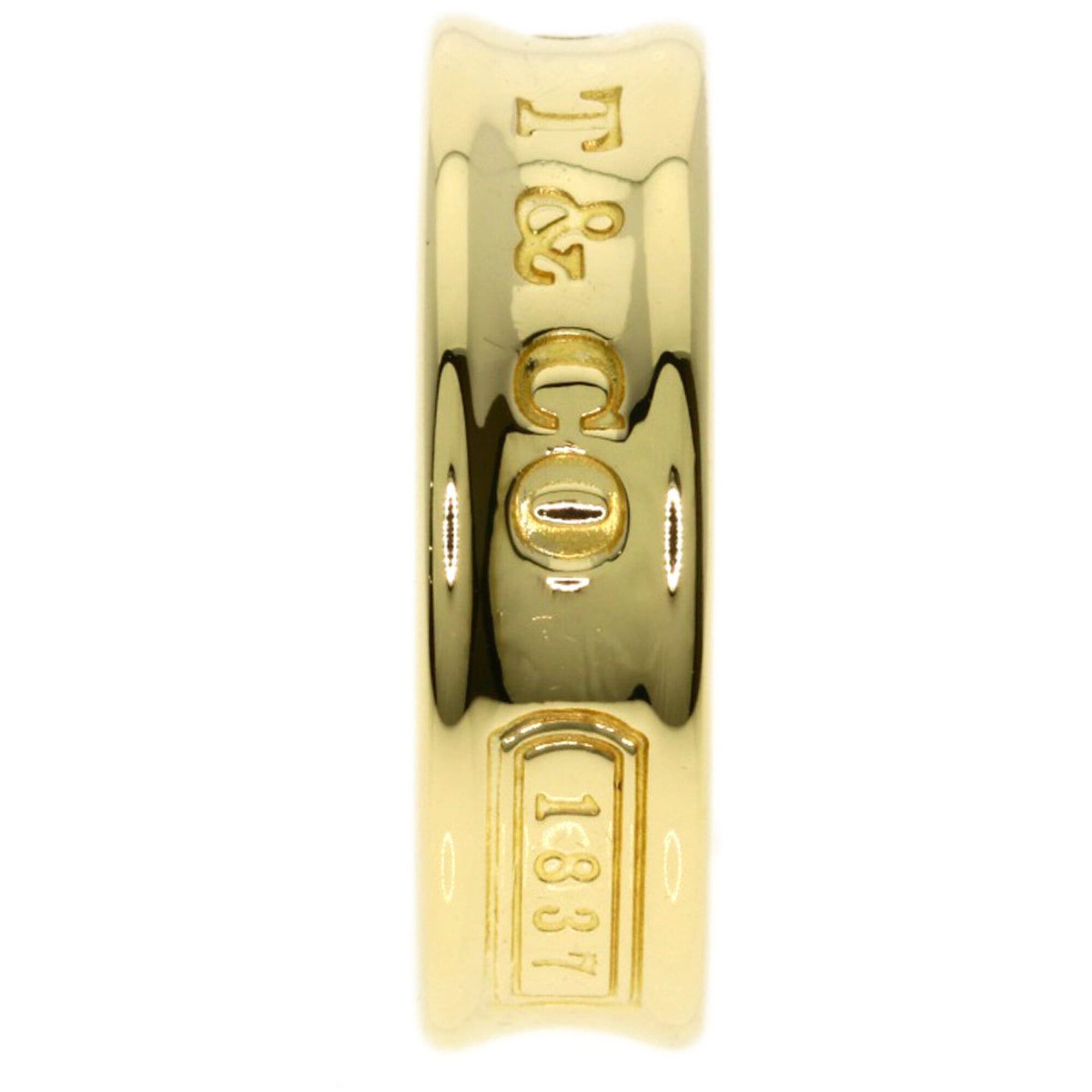 Tiffany & Co. Tiffany & Co. 1837 Narrow Ring, 18K Yellow Gold, Women's Ring. Size ONE SIZE - 3 Thumbnail